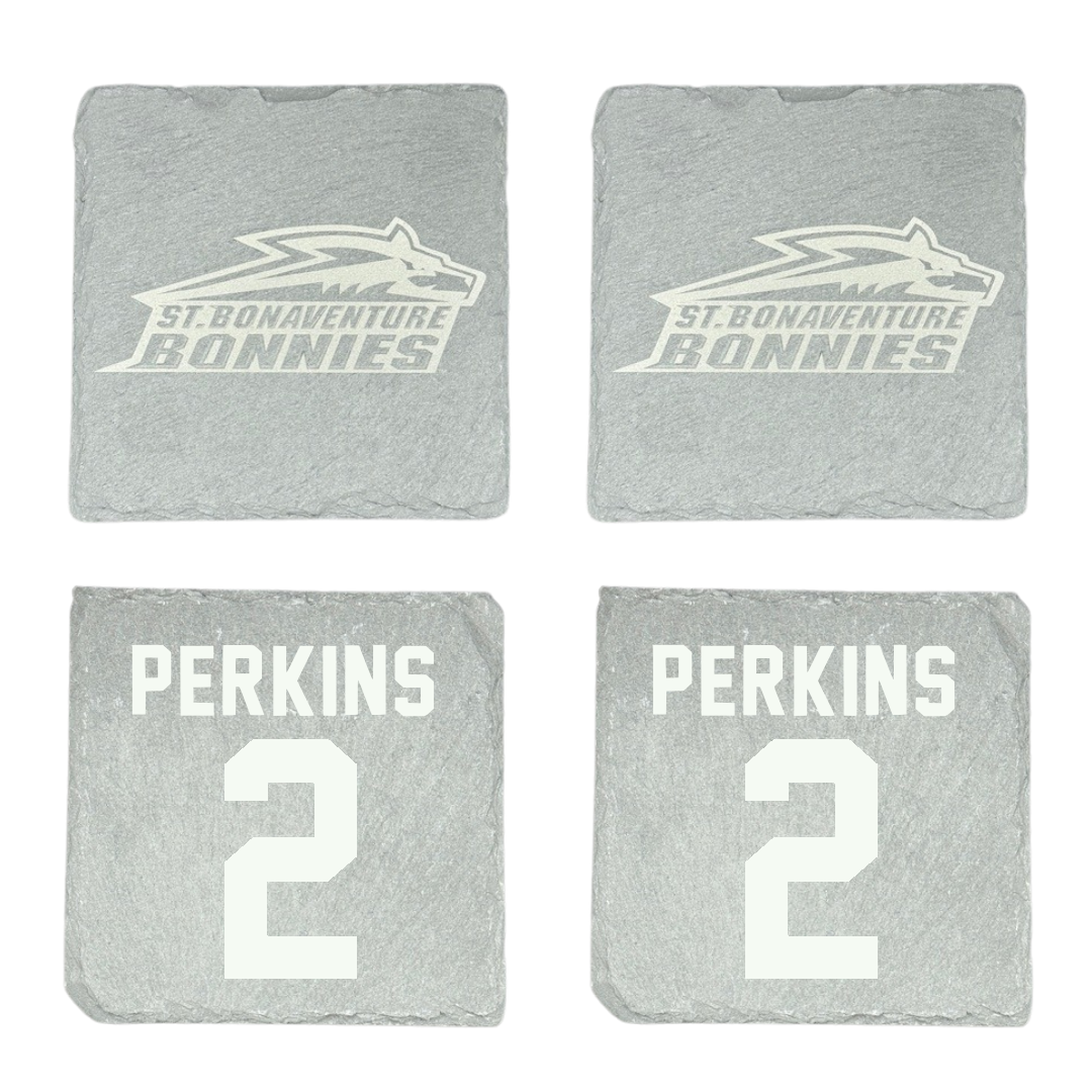 St. Bonaventure University Softball Stone Coaster (4 Pack)  - #2 Reanna Perkins