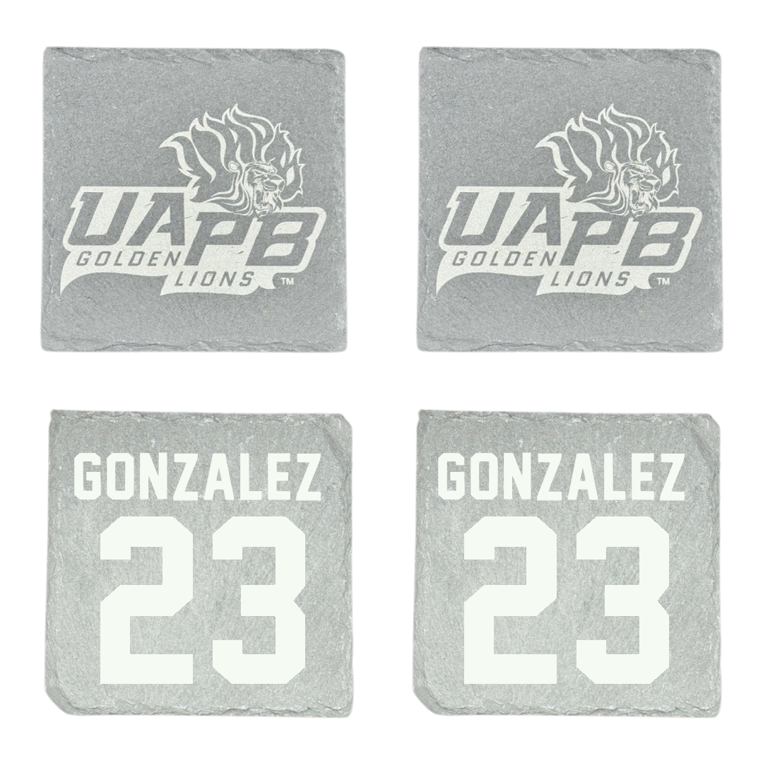 University of Arkansas-Pine Bluff Softball Stone Coaster (4 Pack)  - #23 Ariana Gonzalez