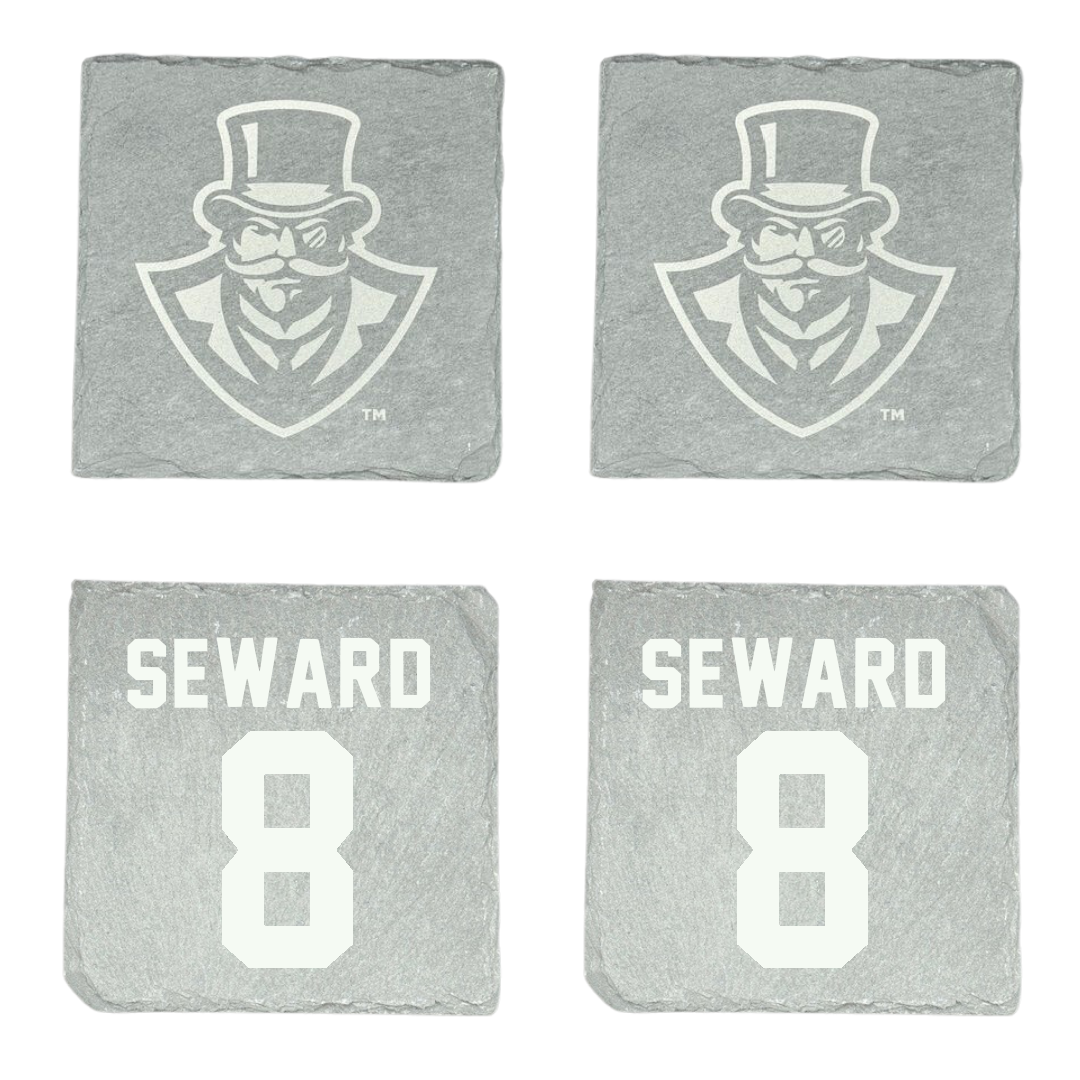 Austin Peay State University Beach Volleyball Stone Coaster (4 Pack)  - #8 Jamie Seward