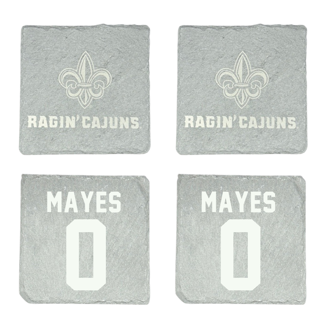 University of Louisiana at Lafayette Soccer Stone Coaster (4 Pack)  - #0 Natalie Mayes
