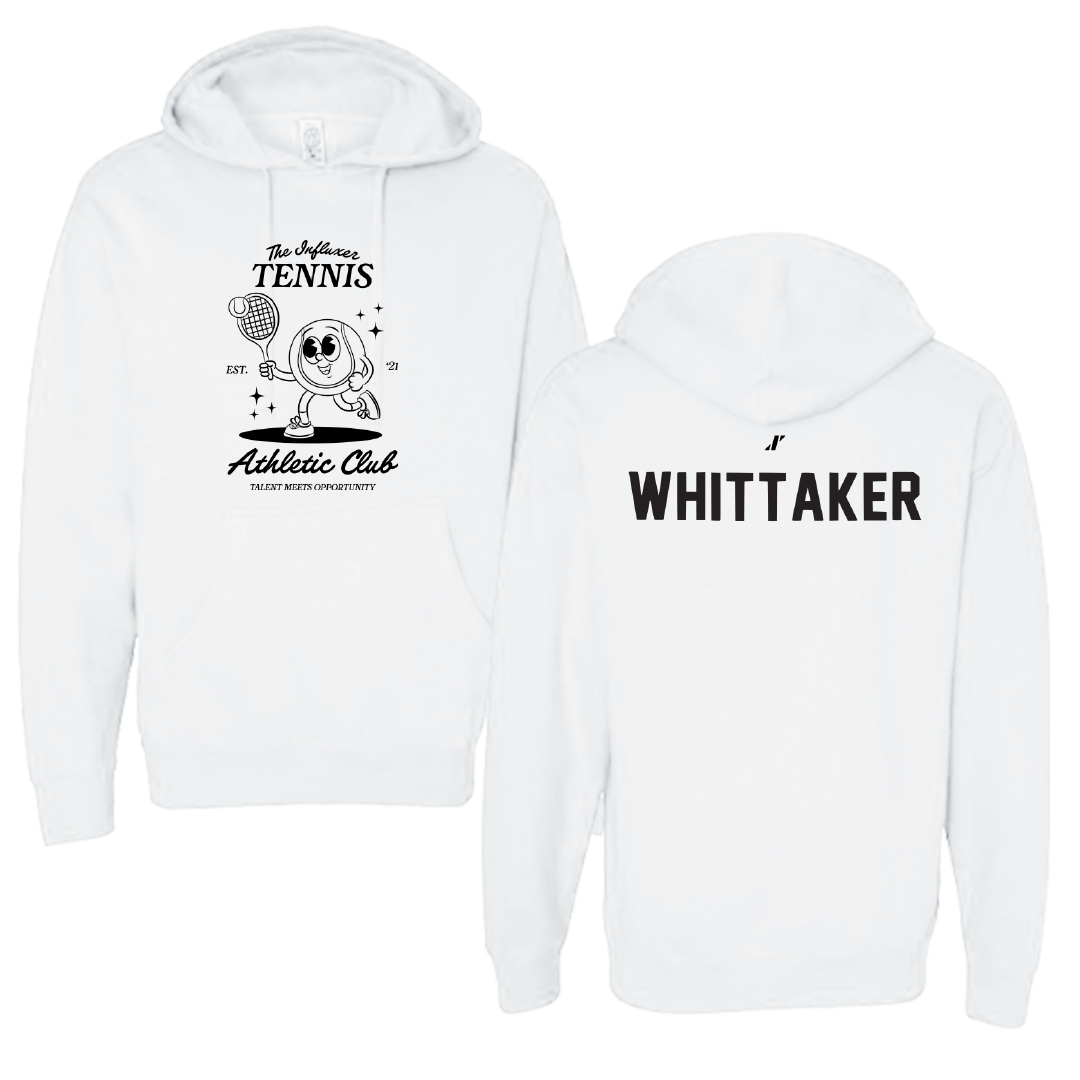 Tennis White Influxer Athletic Club Hoodie - Oliver Whittaker