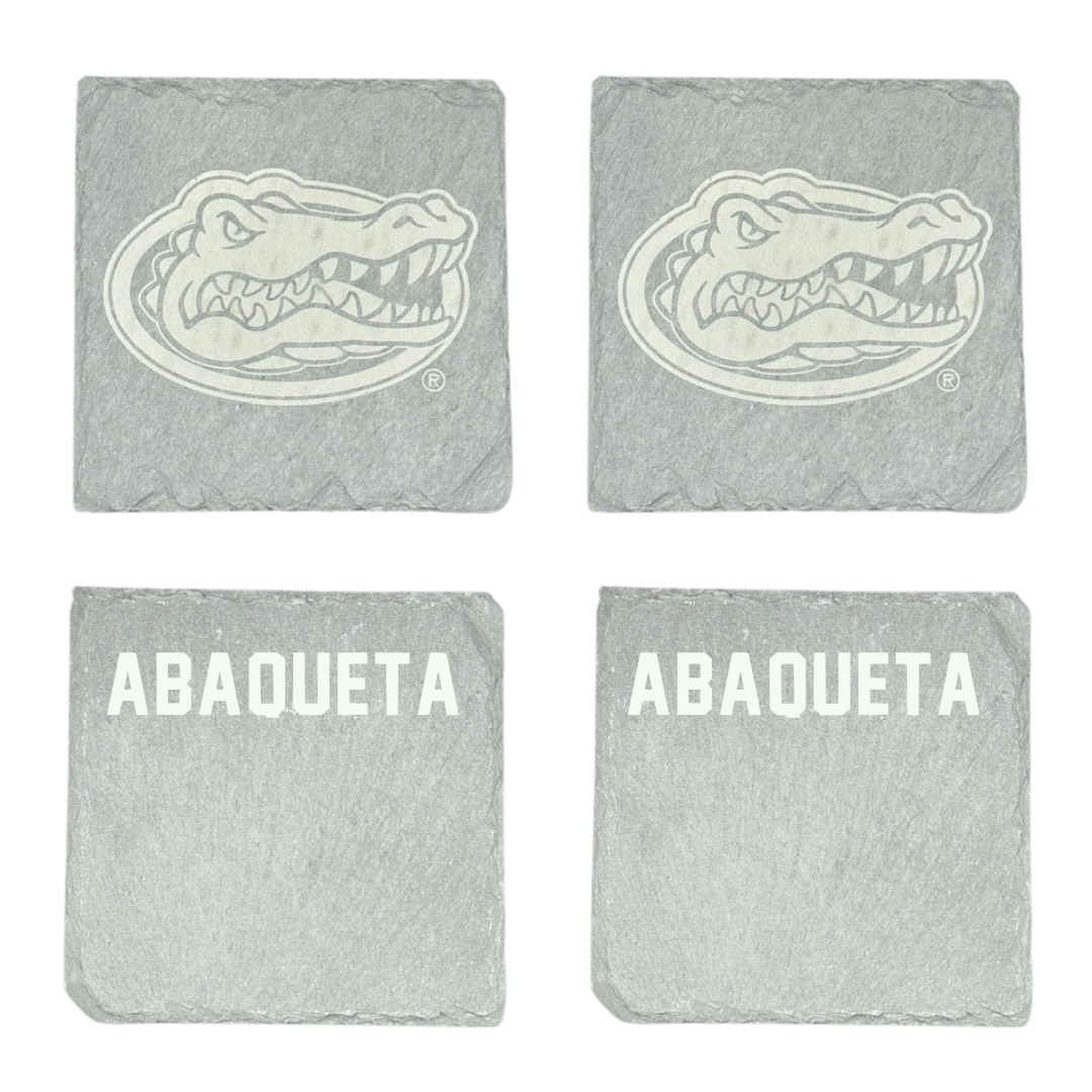 University of Florida Swimming & Diving Stone Coaster (4 Pack)  - Cameron Abaqueta
