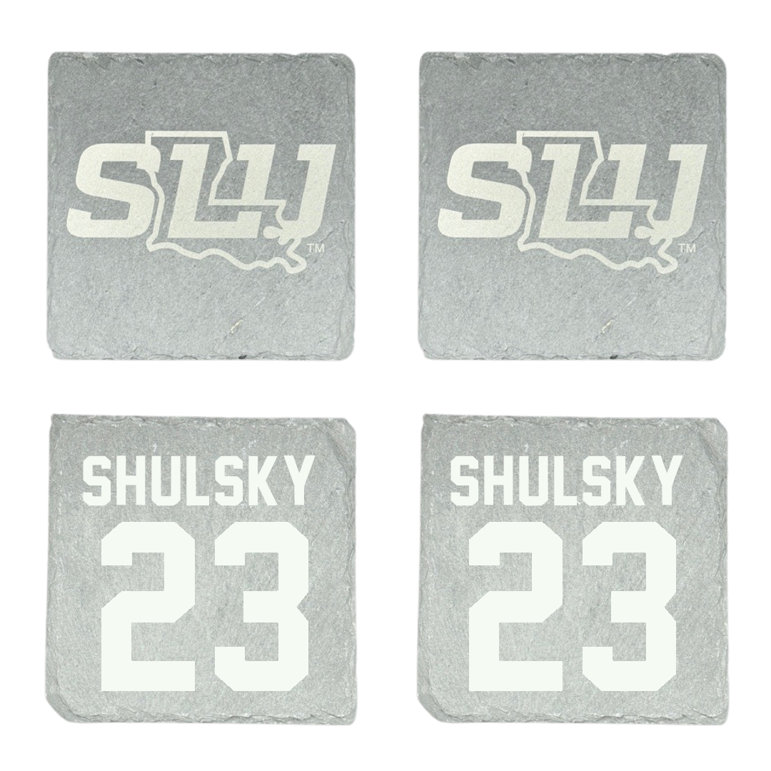 Southeastern Louisiana University Soccer Stone Coaster (4 Pack)  - #23 Kirsten Shulsky
