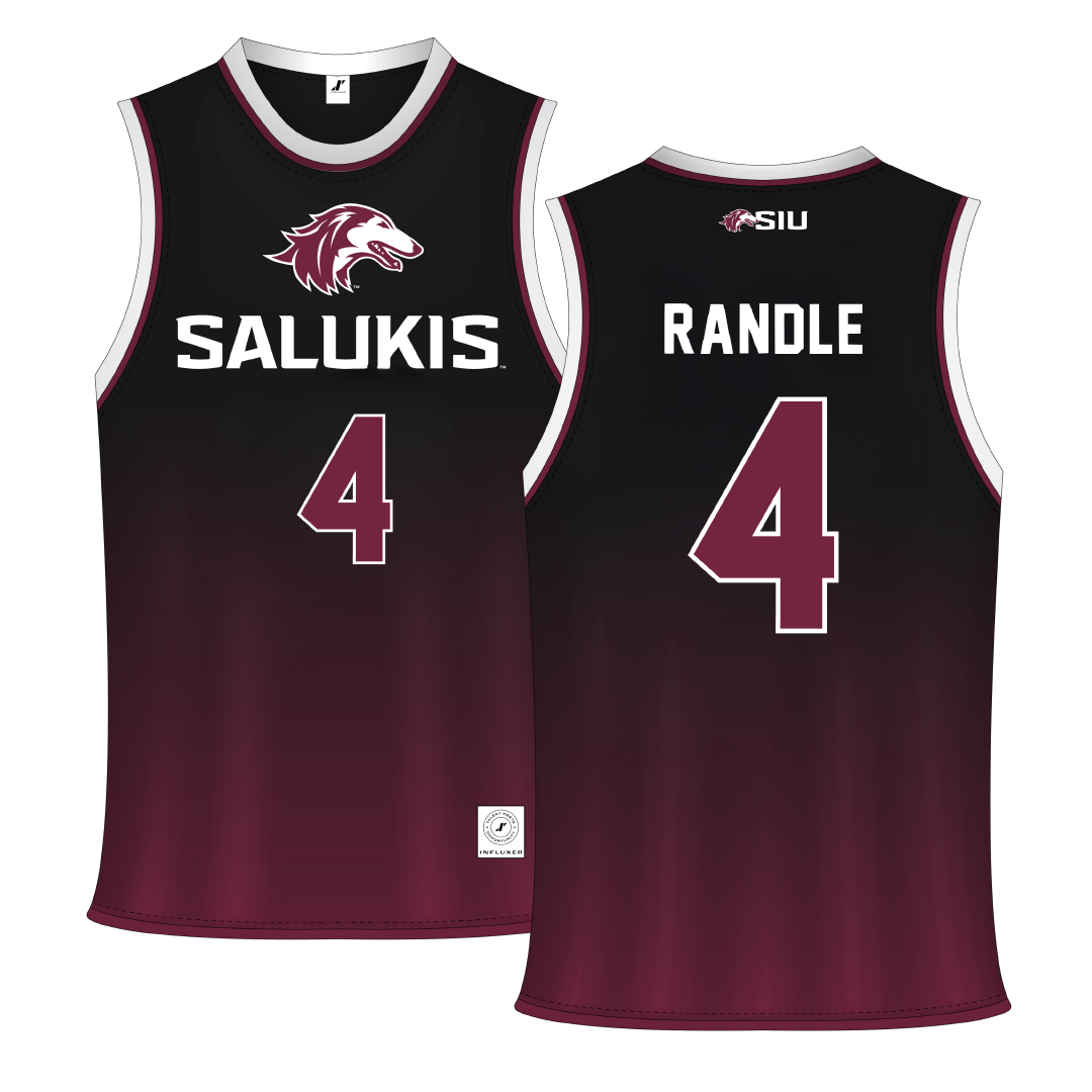 Southern Illinois University at Carbondale Maroon Basketball Jersey - #4 Laniah Randle