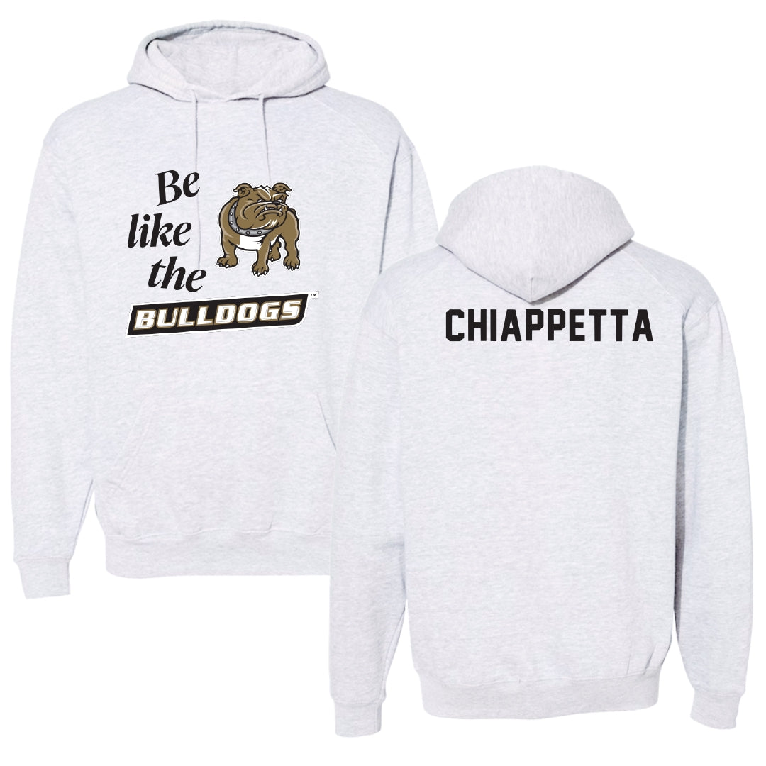 Bryant University TF and XC Light Gray Be Like Us Hoodie - AJ Chiappetta