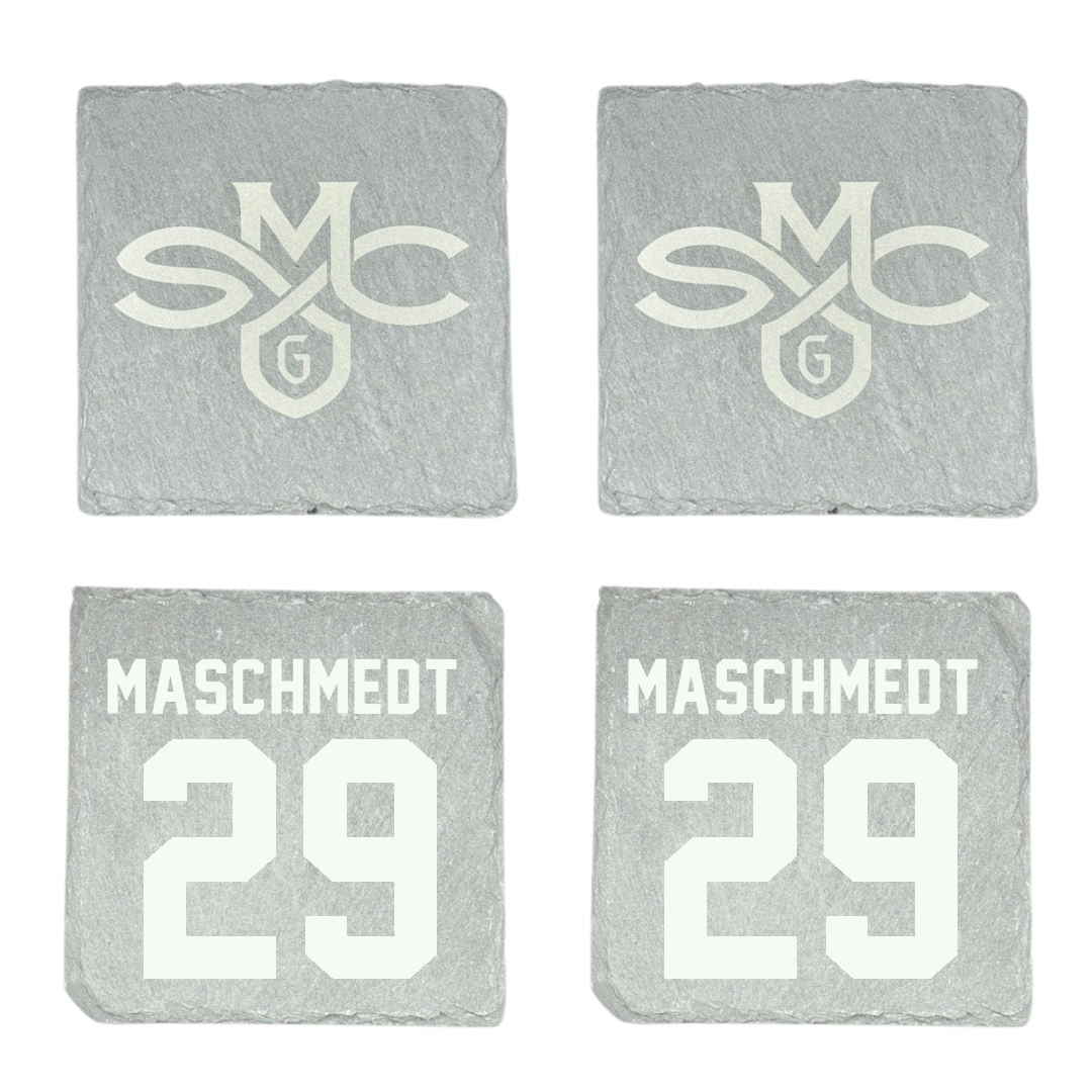 Saint Mary's College of California Soccer Stone Coaster (4 Pack)  - #29 Will Maschmedt