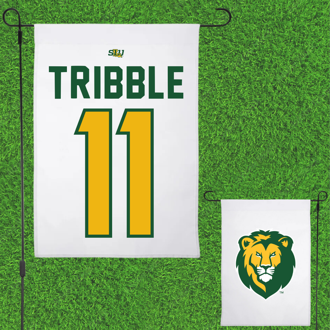 Southeastern Louisiana University Football White Garden Flag - #11 Nolan Tribble