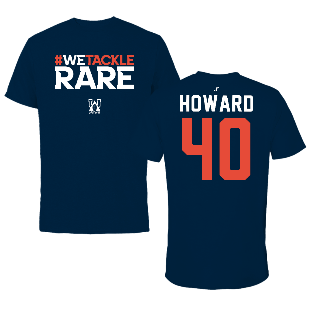 University of Illinois Softball Navy Uplifting Athletes Tee - #40 Zoie Howard