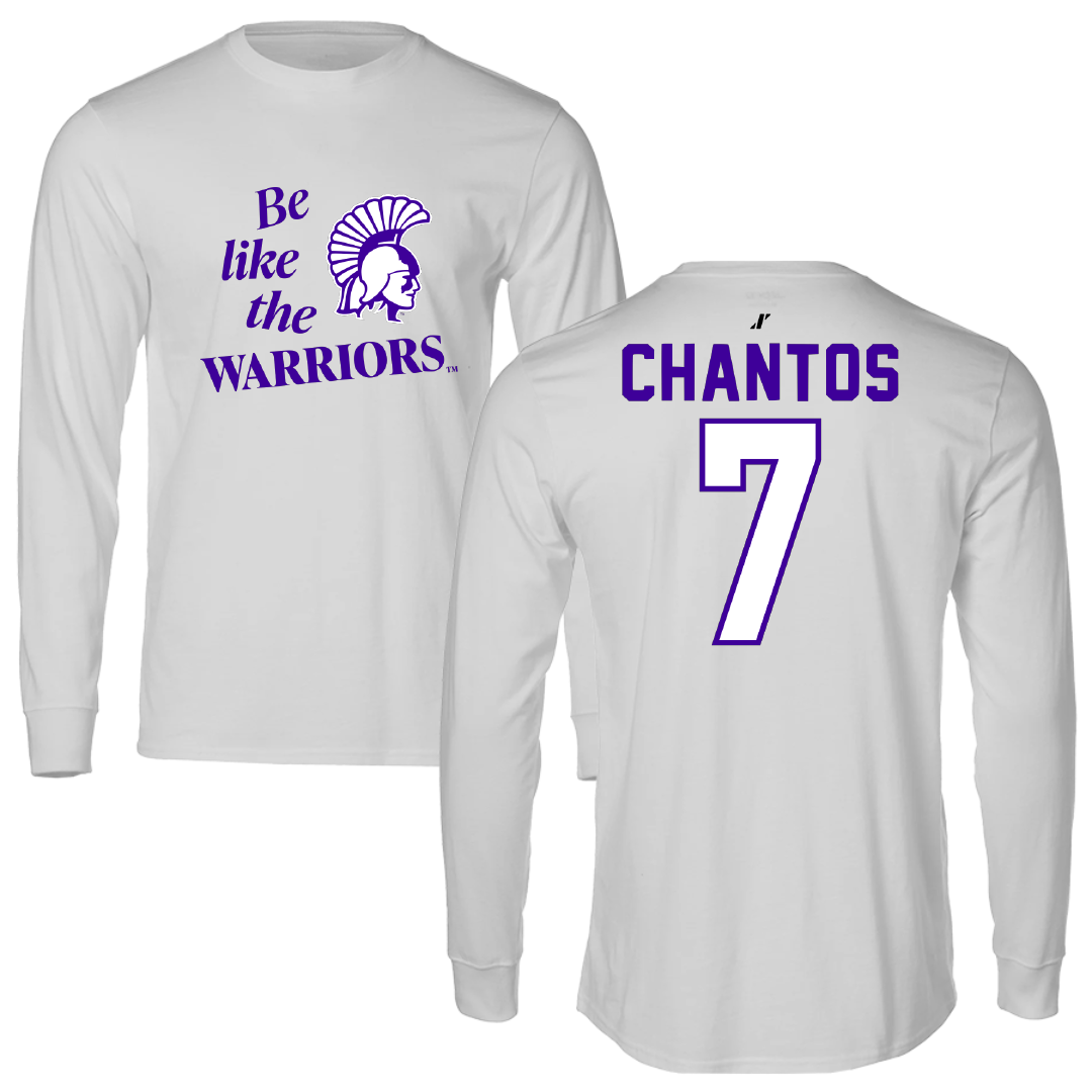 Winona State University Softball Light Gray Be Like Us Long Sleeve - #7 Ashlee Chantos