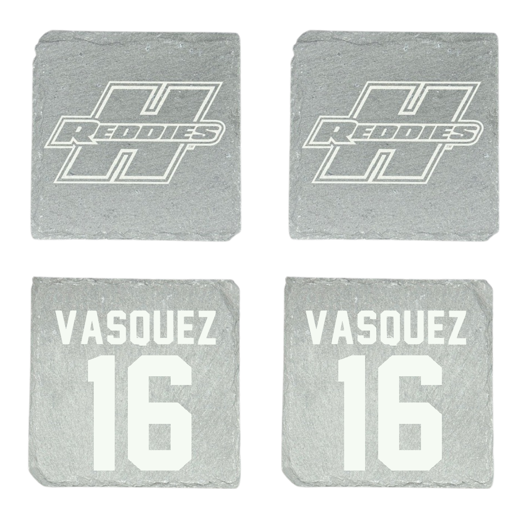 Henderson State University Baseball Stone Coaster (4 Pack)  - #16 Julio Vasquez