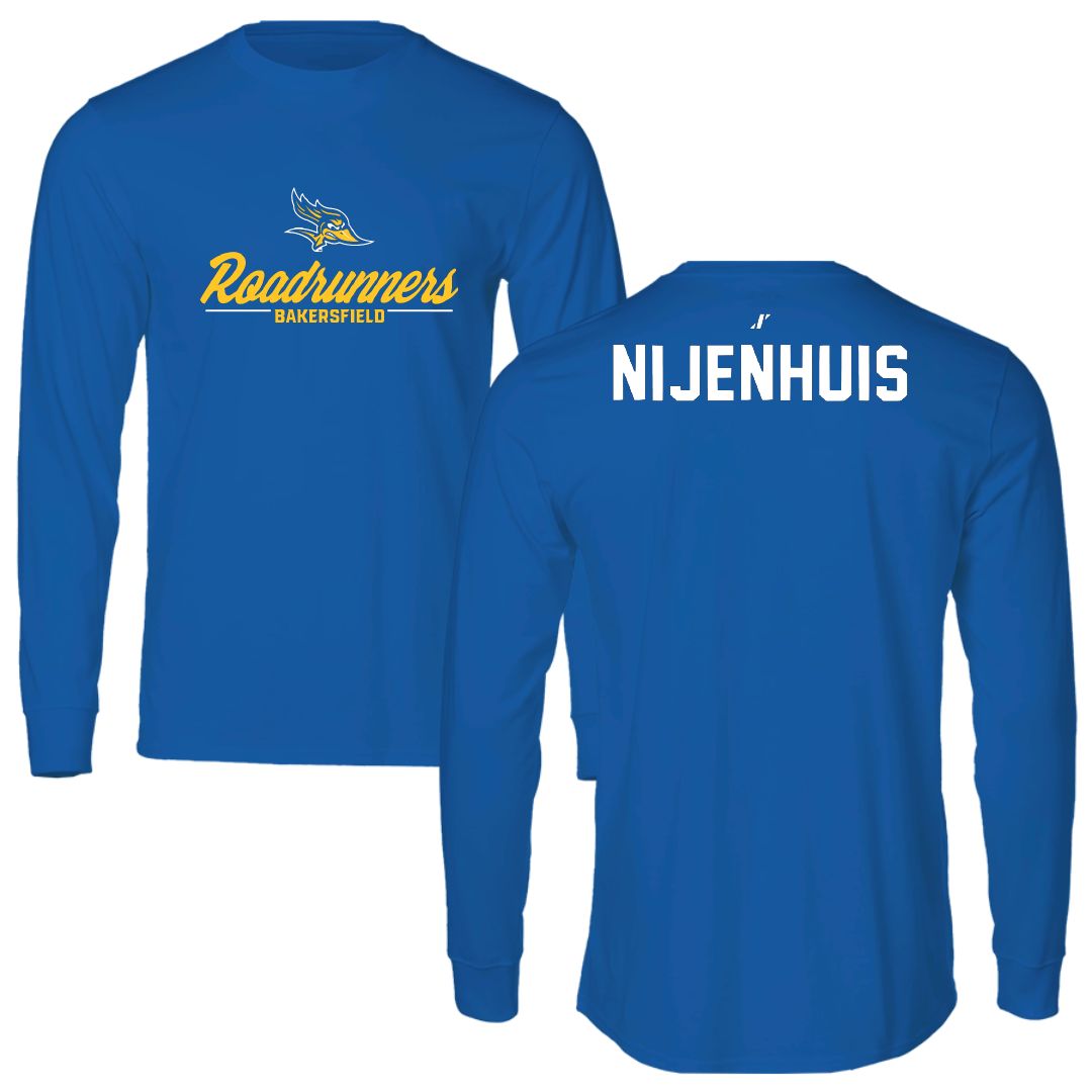 California State University-Bakersfield Wrestling Blue General Long Sleeve - Gerrit Nijenhuis