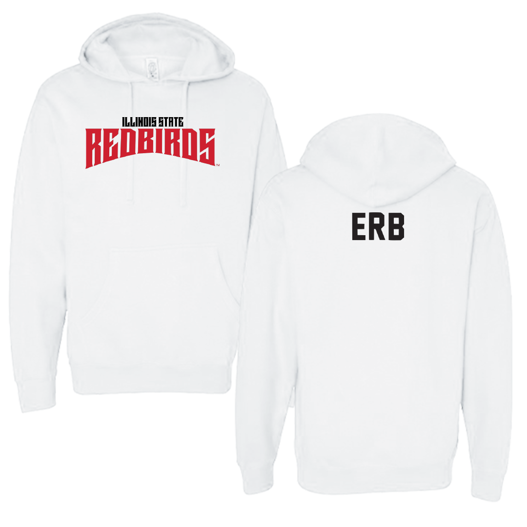 Illinois State University Cross Country White Classic Hoodie - Grace Erb