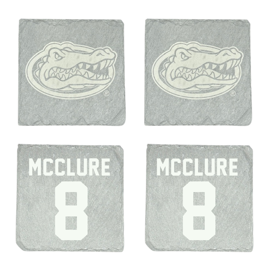 University of Florida Soccer Stone Coaster (4 Pack)  - #8 Charlotte McClure