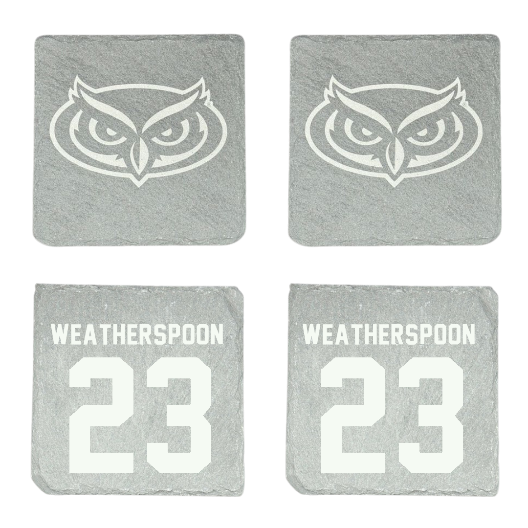 Florida Atlantic University Basketball Stone Coaster (4 Pack)  - #23 Brandon Weatherspoon