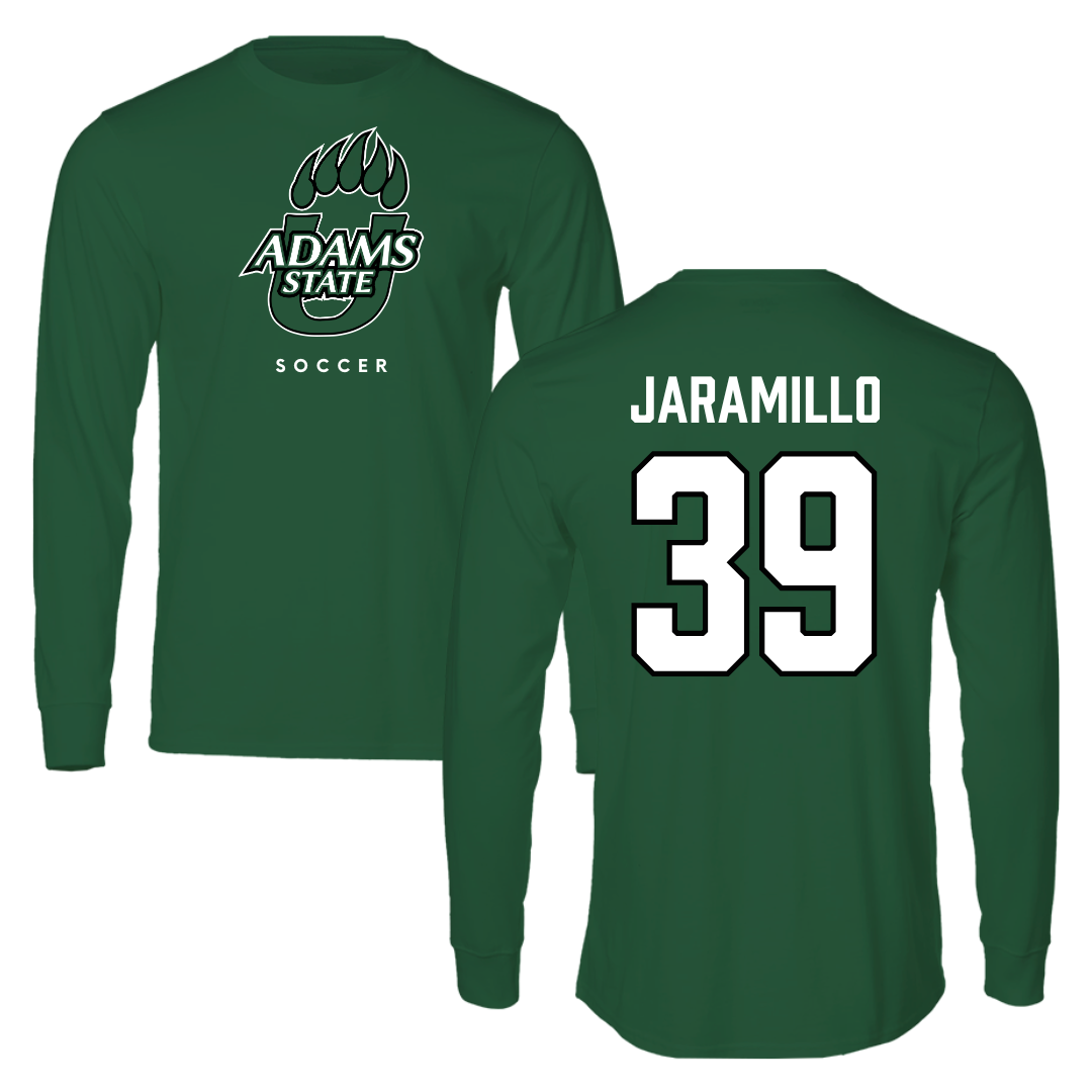 Adams State University Soccer Forest Green Long Sleeve - #39 Cassandra Jaramillo