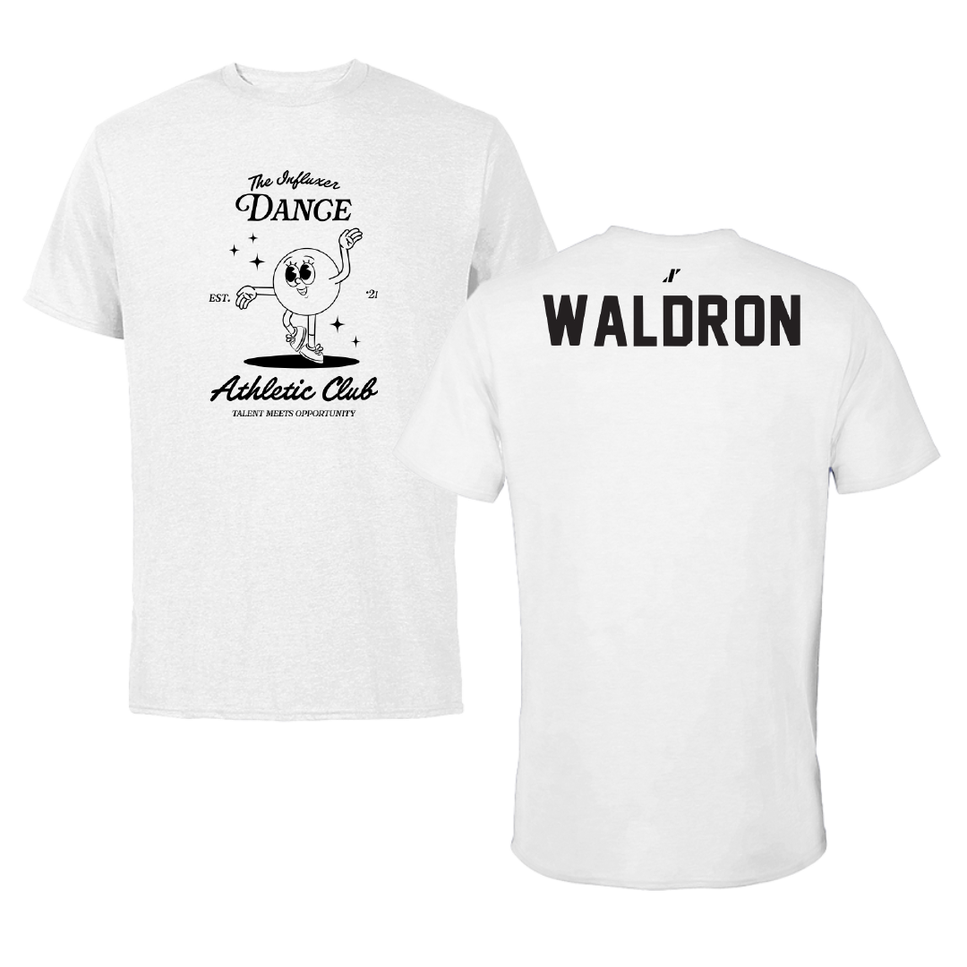 Dance White Influxer Athletic Club Tee - Arianna Waldron