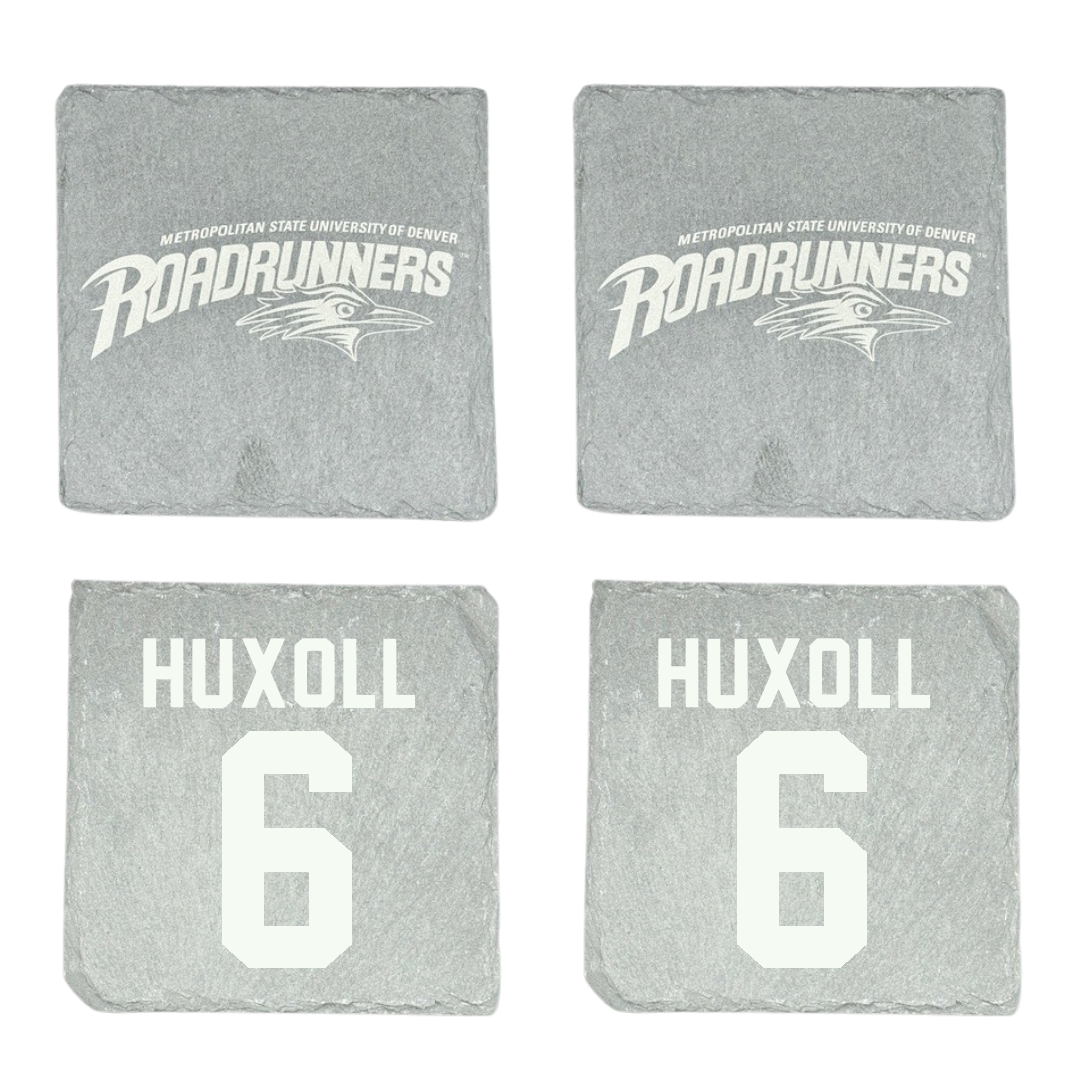 Metropolitan State University of Denver Volleyball Stone Coaster (4 Pack)  - #6 Alivia Huxoll