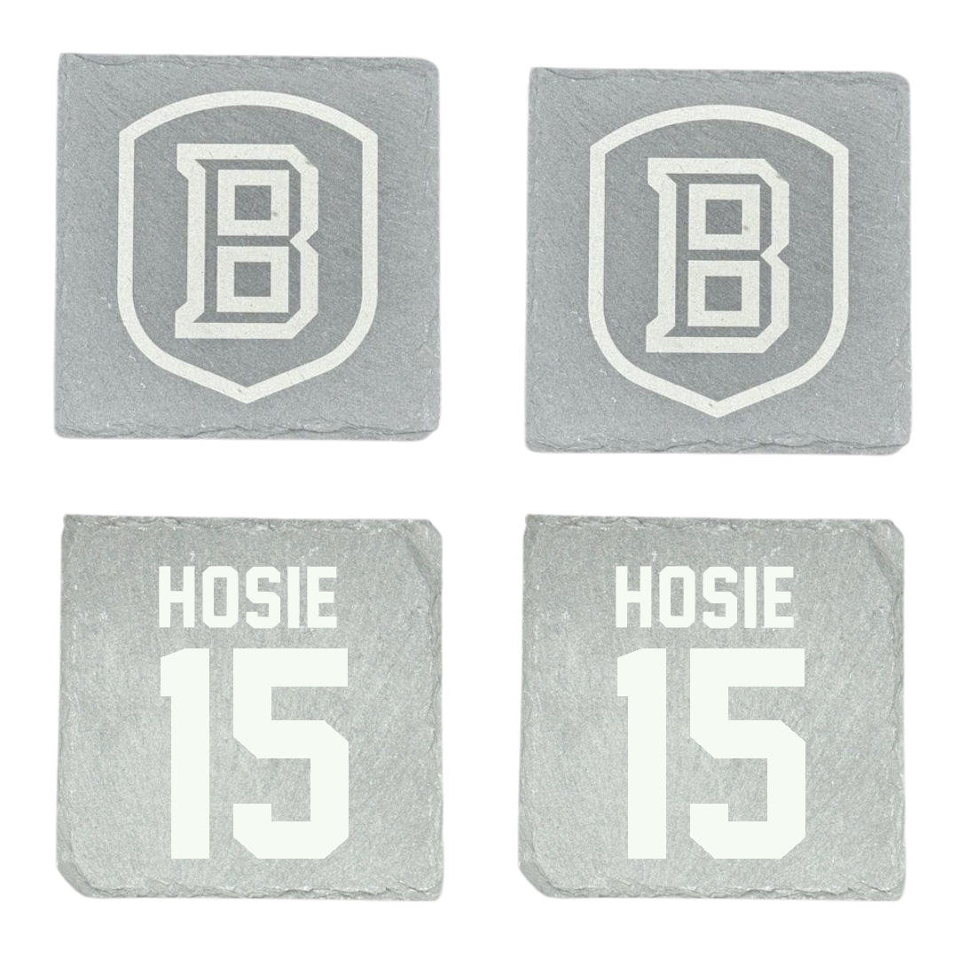 Bradley University Baseball Stone Coaster (4 Pack)  - #15 Nick Hosie