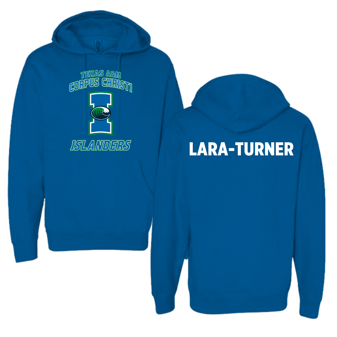 Texas A&M University-Corpus Christi TF and XC Blue Hoodie - Khiah Lara-Turner
