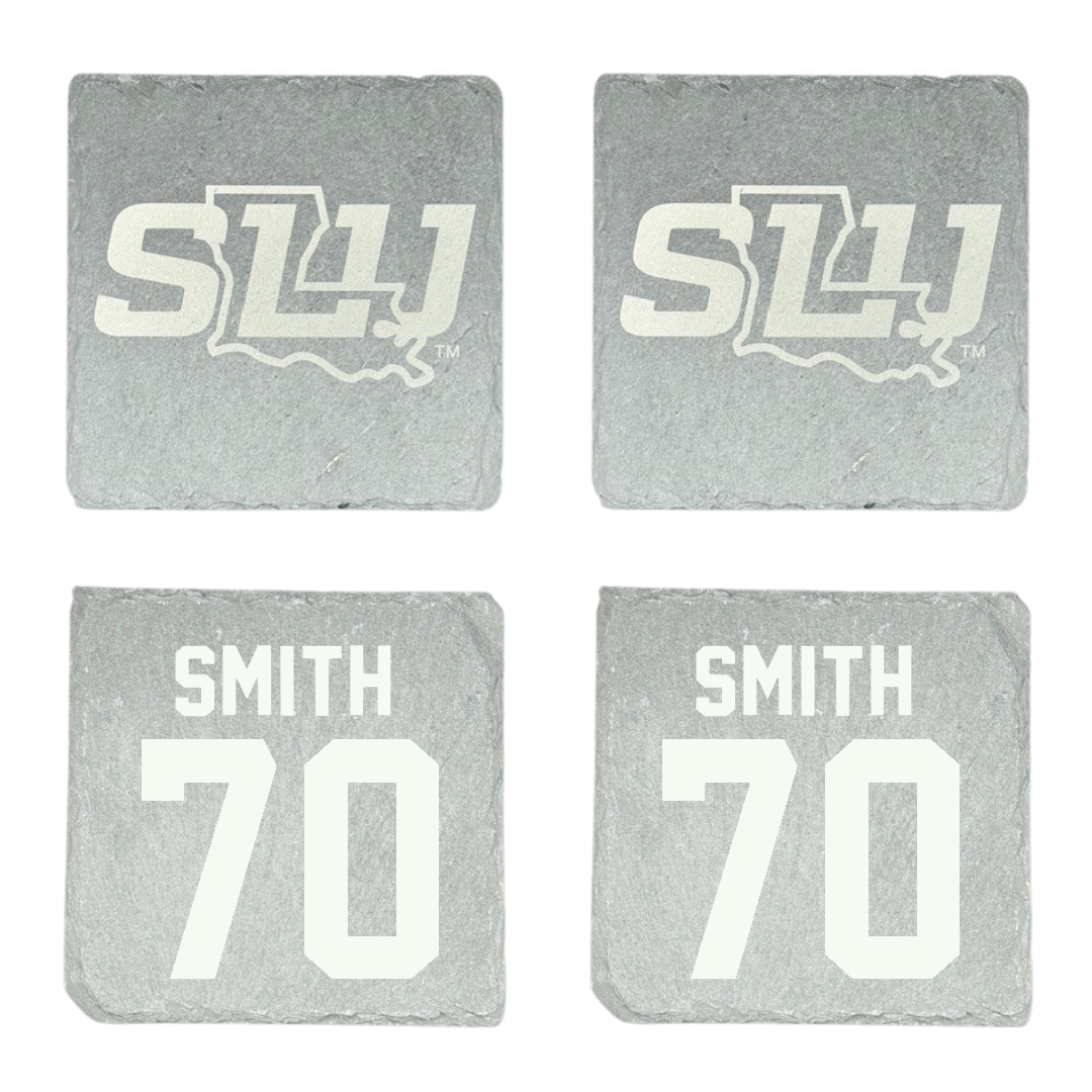 Southeastern Louisiana University Football Stone Coaster (4 Pack)  - #70 Nicholas Smith
