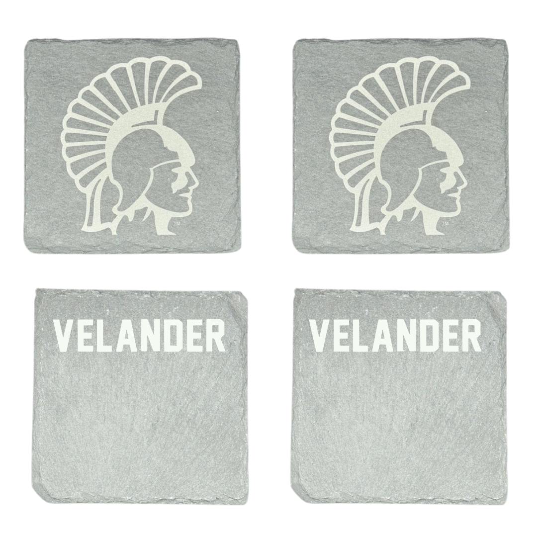 Winona State University Tennis Stone Coaster (4 Pack)  - Kate Velander