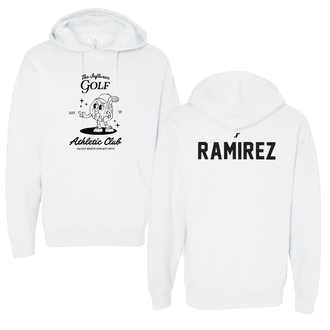 Golf White Influxer Athletic Club Hoodie - Lucia Ramirez