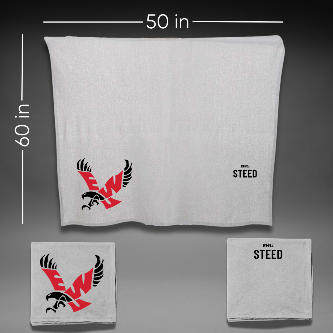Eastern Washington University TF and XC Gray Blanket - Austin Steed