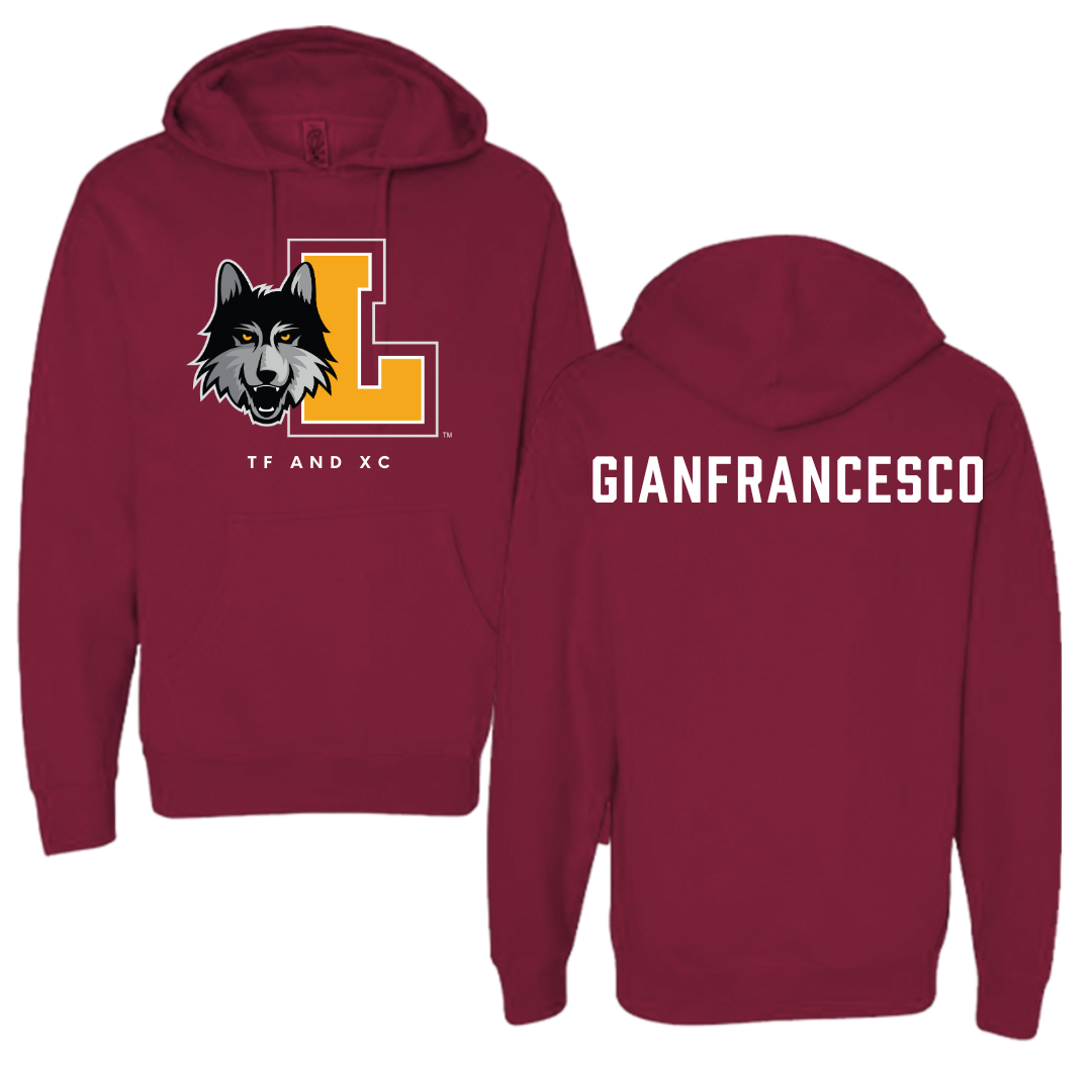 Loyola University-Chicago TF and XC Maroon Hoodie - Mia Gianfrancesco