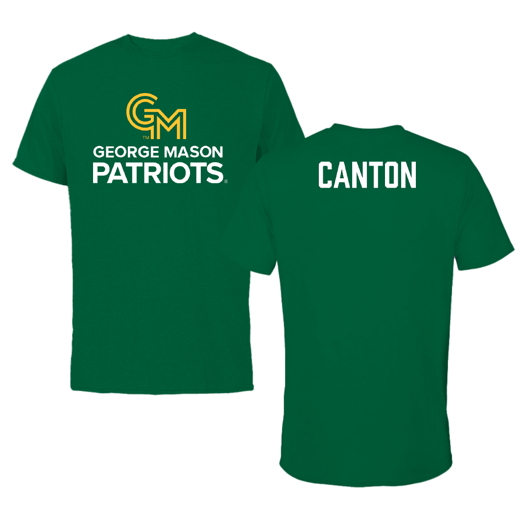 George Mason University Rowing Green Patriots Tee - Daylin Canton