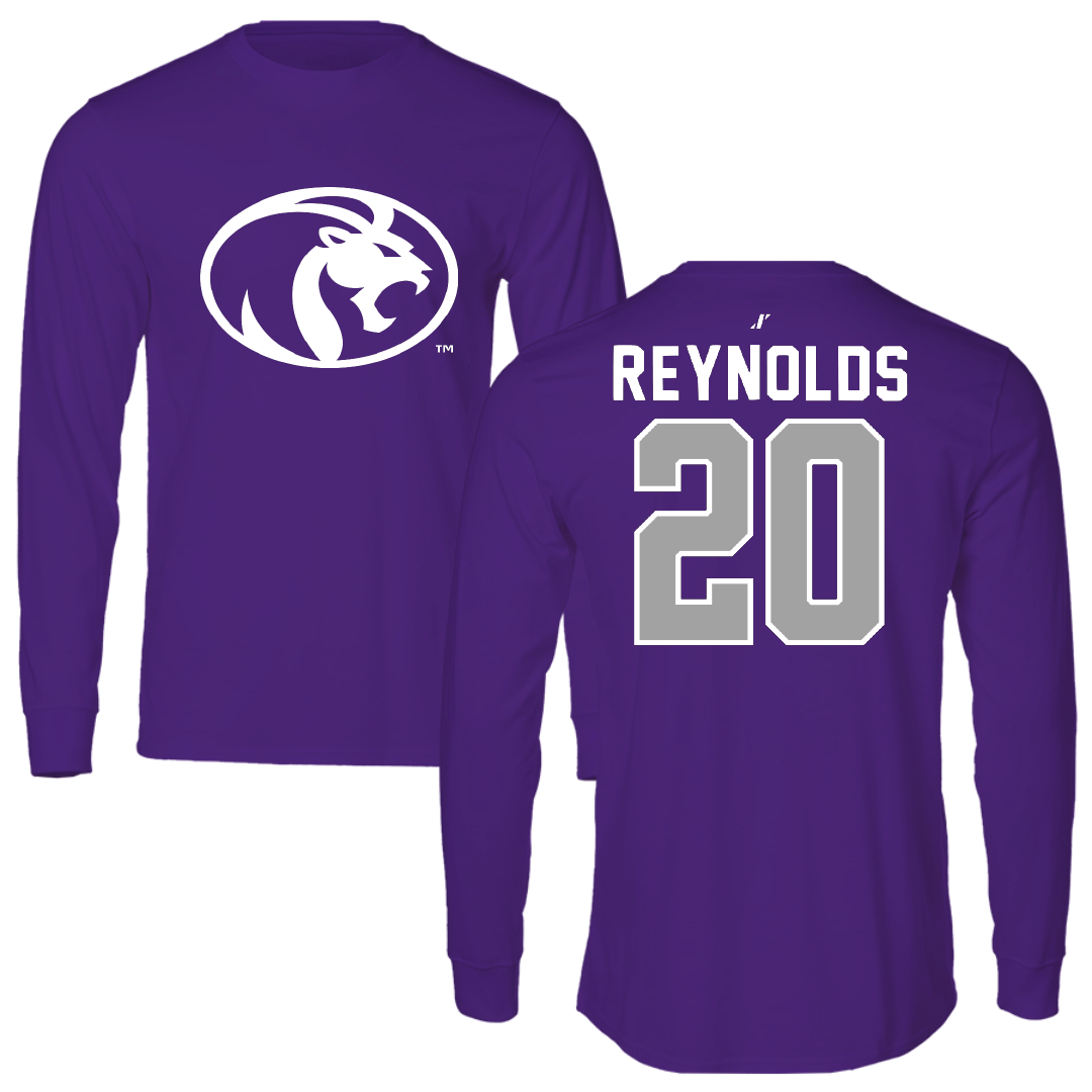 University of North Alabama Soccer Purple Long Sleeve - #20 Maddie Reynolds
