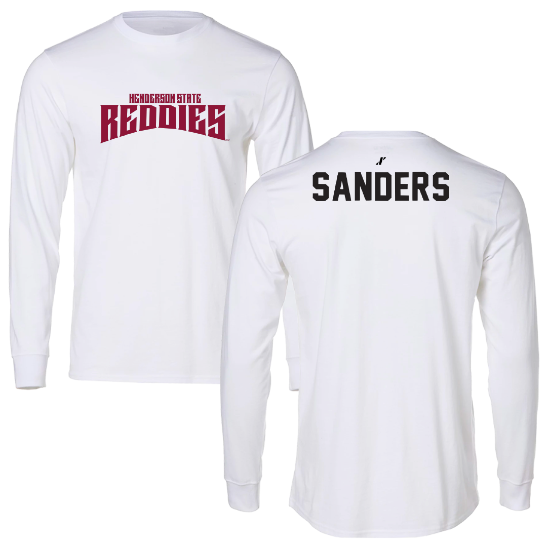 Henderson State University POM White Classic Long Sleeve - Khalia Sanders