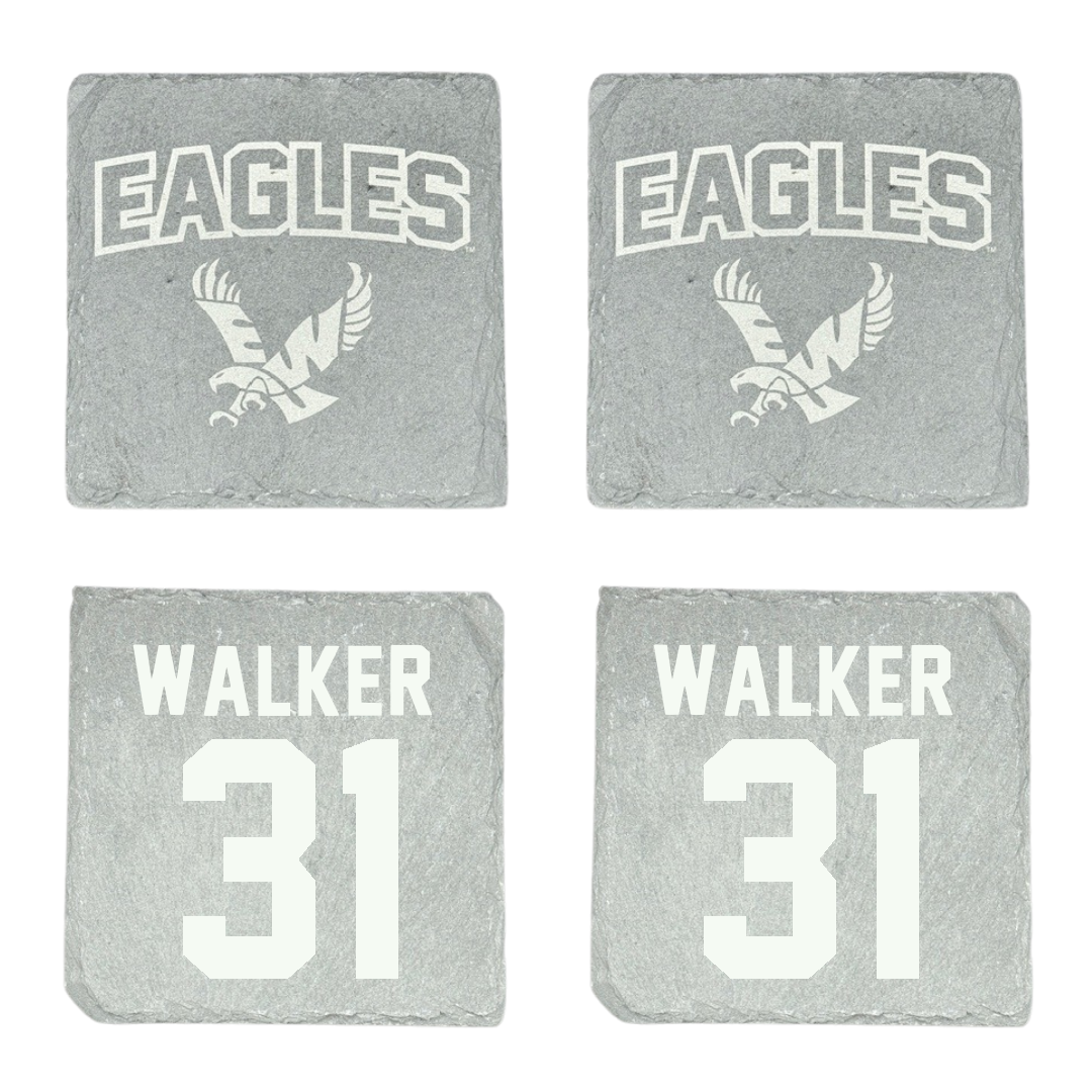 Eastern Washington University Soccer Stone Coaster (4 Pack)  - #31 Delani Walker