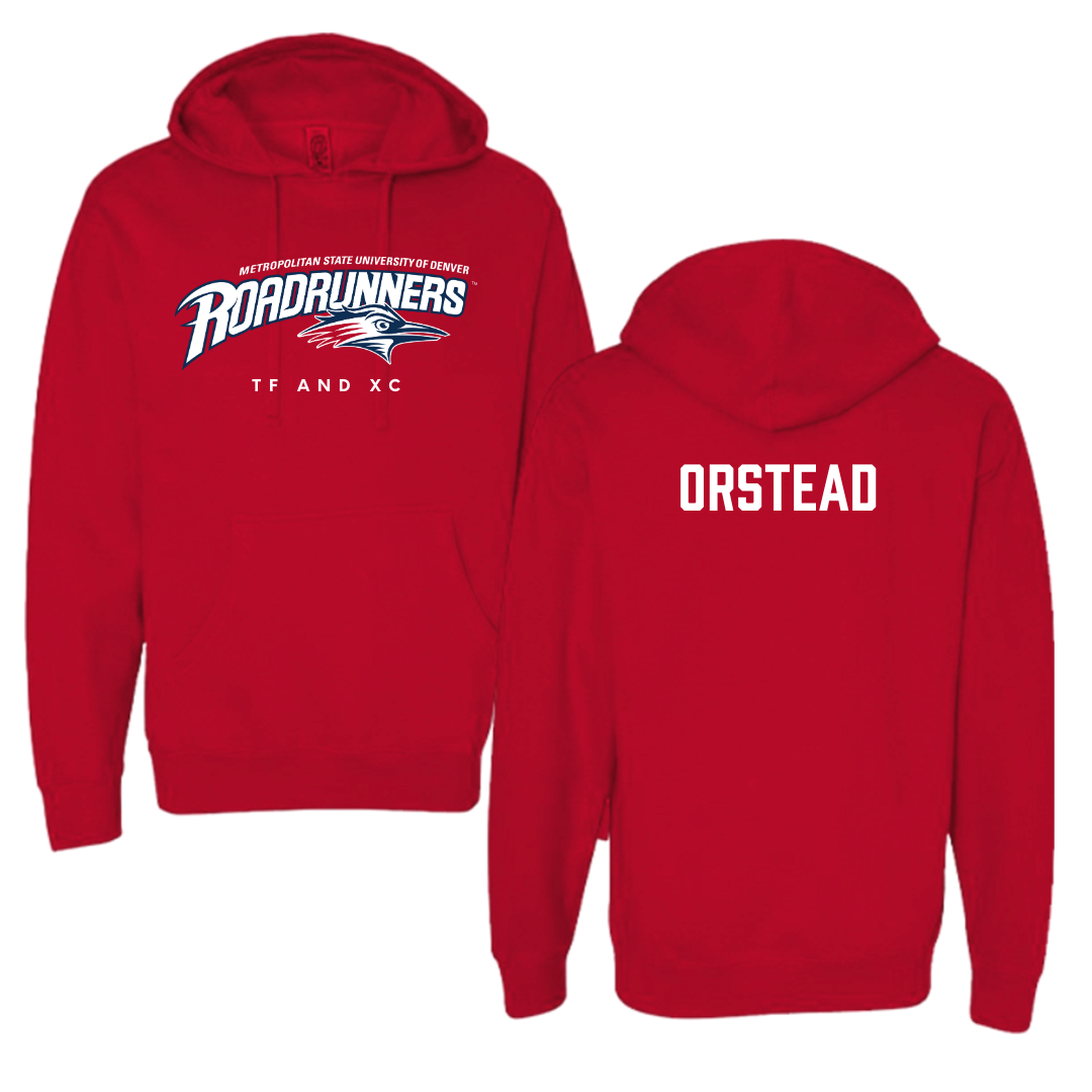 Metropolitan State University of Denver TF and XC Red Hoodie - Audrey Orstead