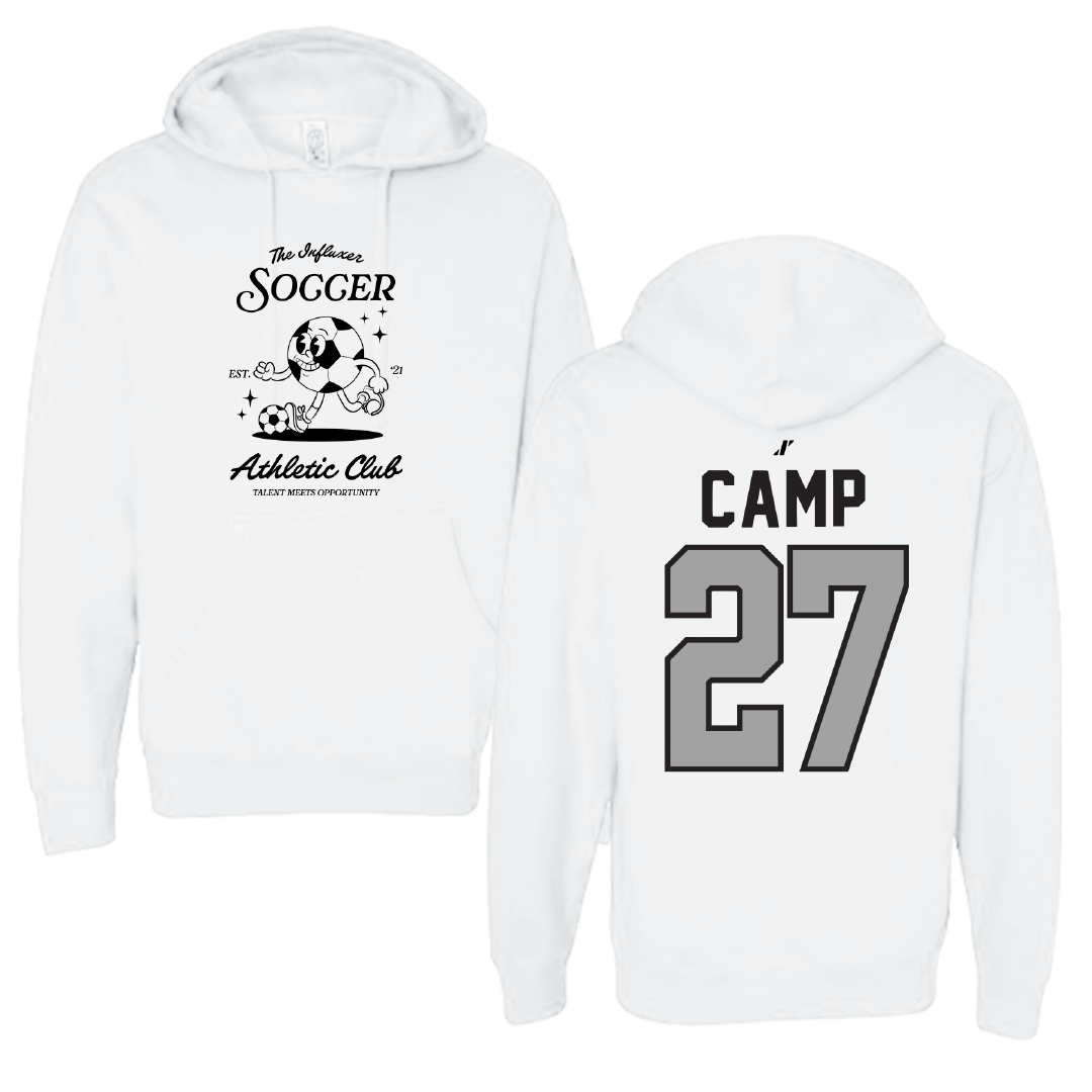 Soccer White Influxer Athletic Club Hoodie - #27 Kylie Camp