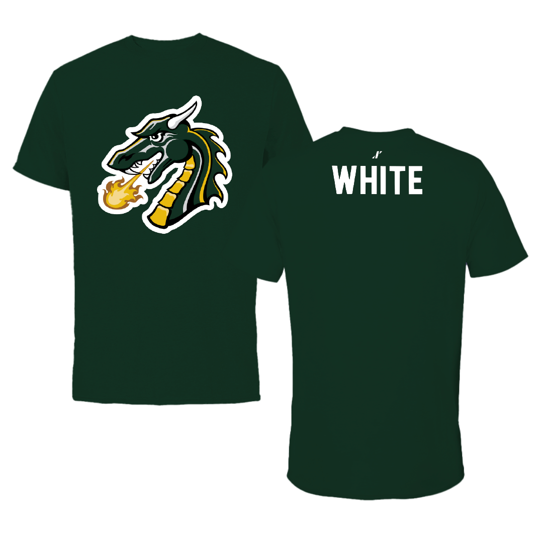 Tiffin University TF and XC Forest Green Tee - Jaylen White