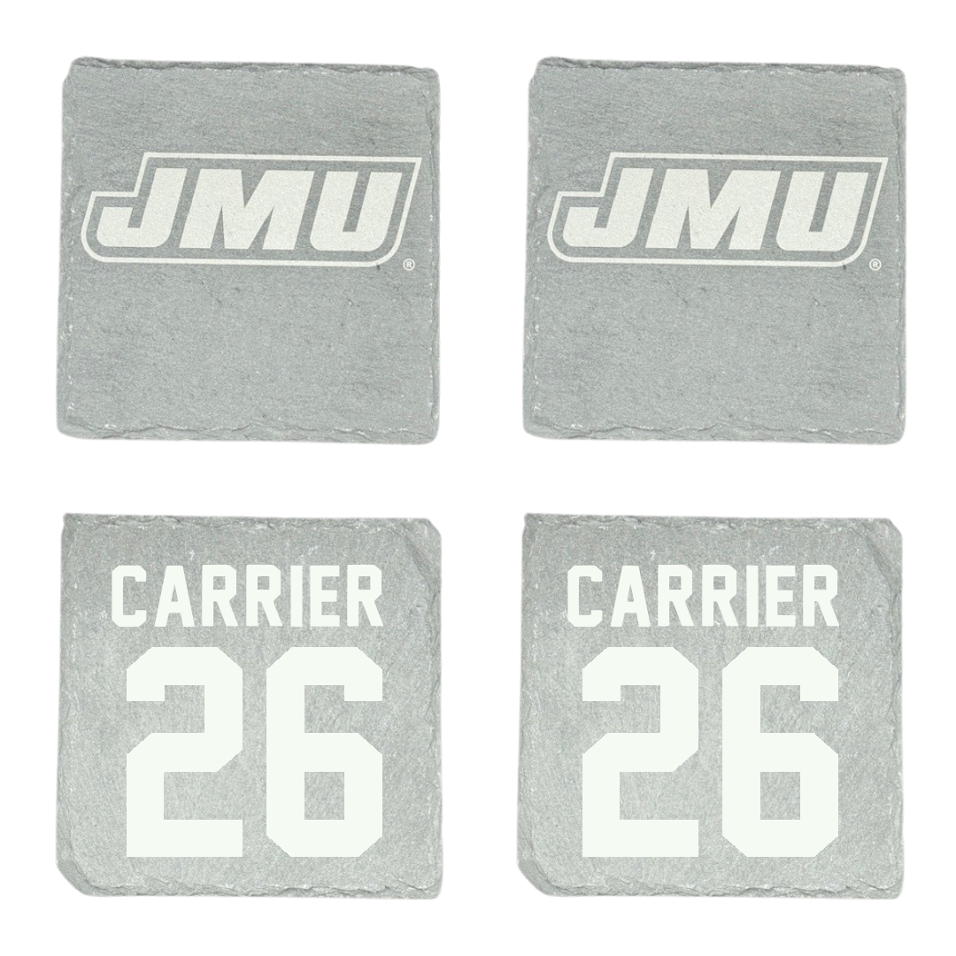 James Madison University Softball Stone Coaster (4 Pack)  - #26 Kate Carrier