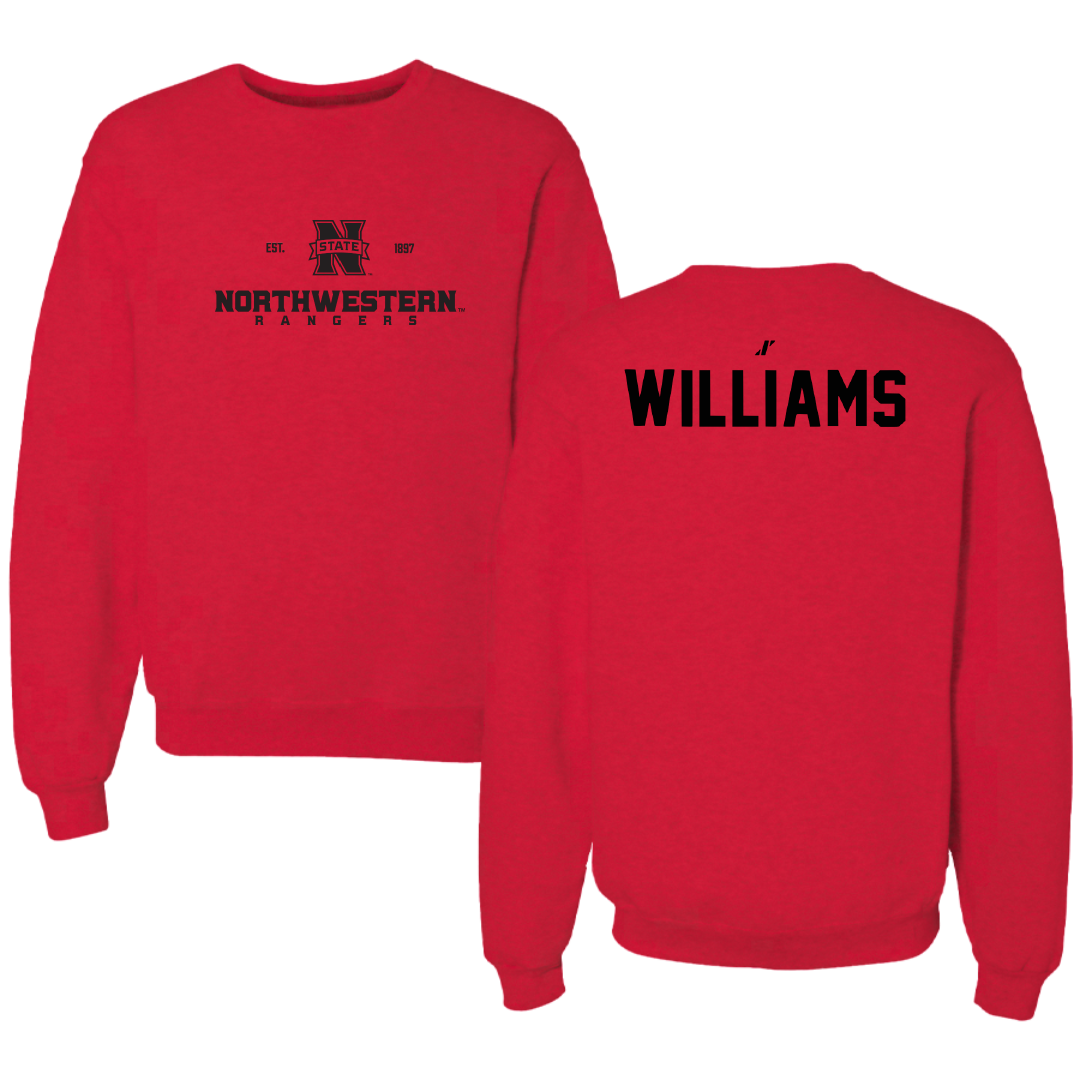 Northwestern Oklahoma State University TF and XC Red General Crewneck - Caleb Williams