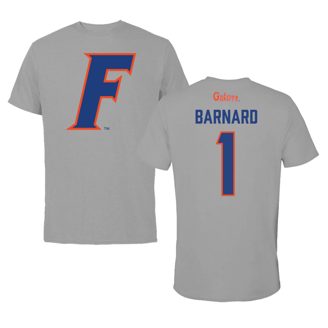 University of Florida Softball Dark Gray Tee - #1 Brooke Barnard