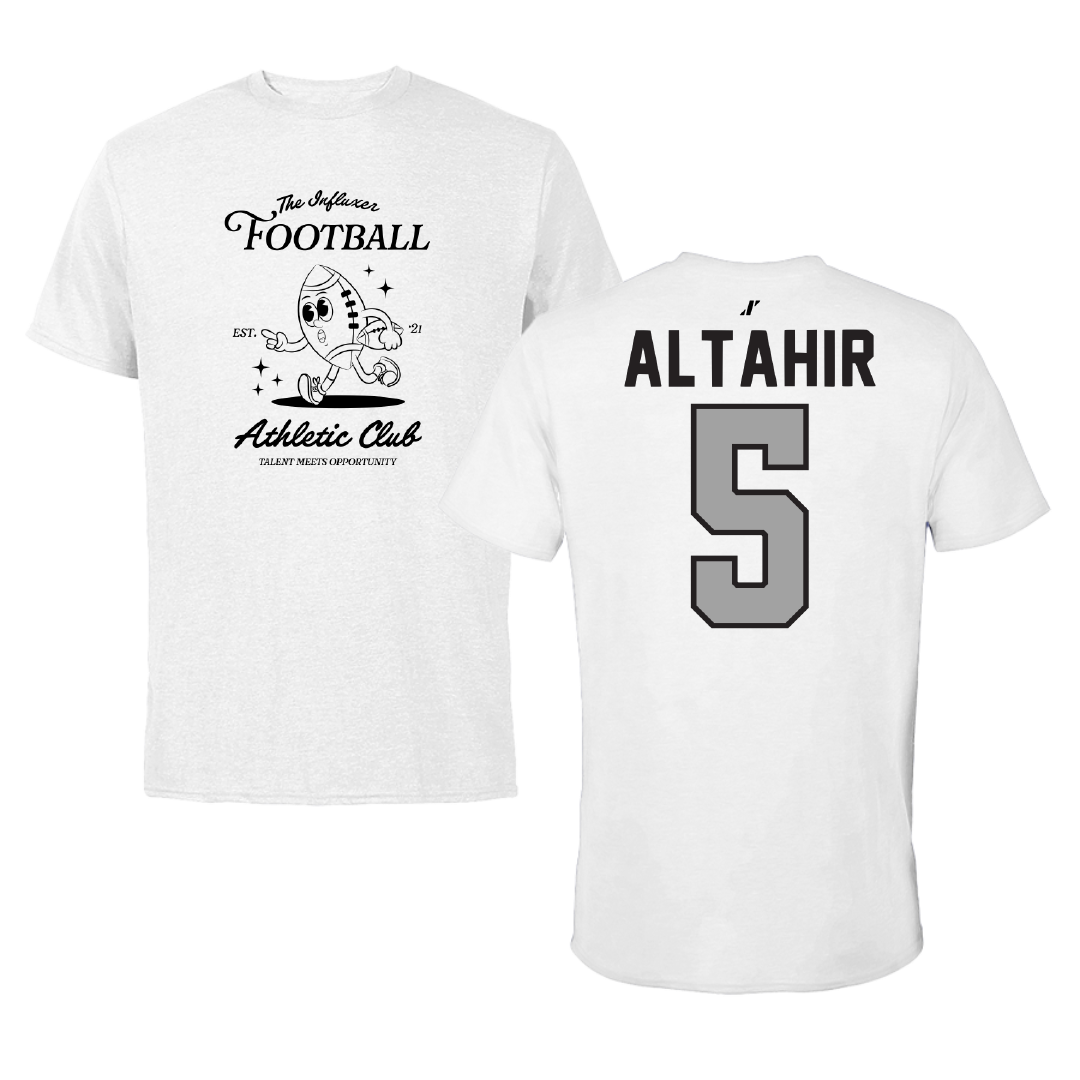 Football White Influxer Athletic Club Tee - #5 Tuna Altahir