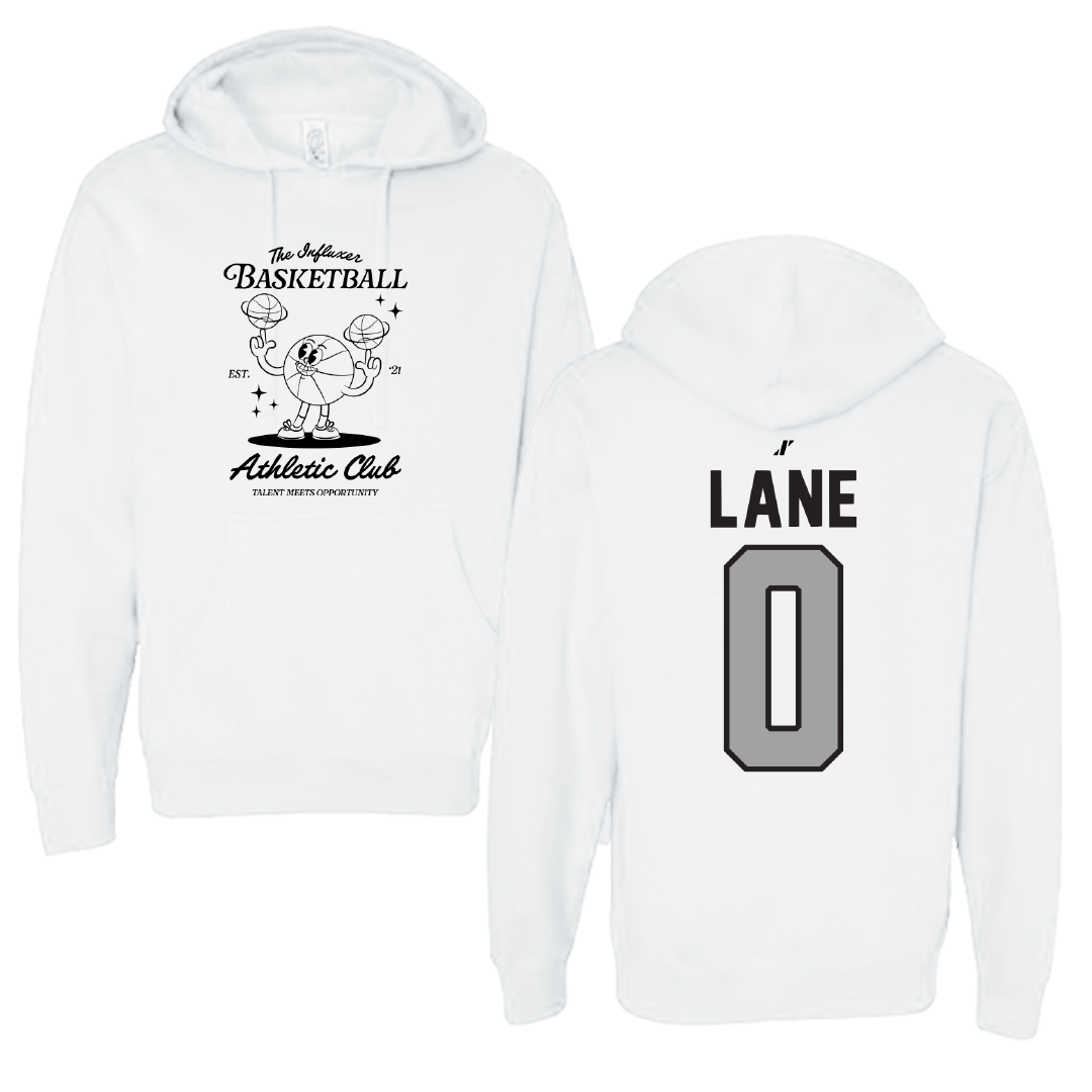 Basketball White Influxer Athletic Club Hoodie - #0 Jimel Lane