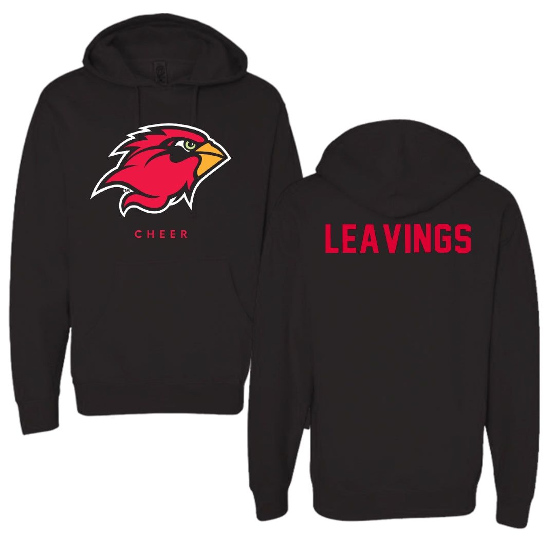 Lamar University Cheer Black Hoodie - Shelby Leavings