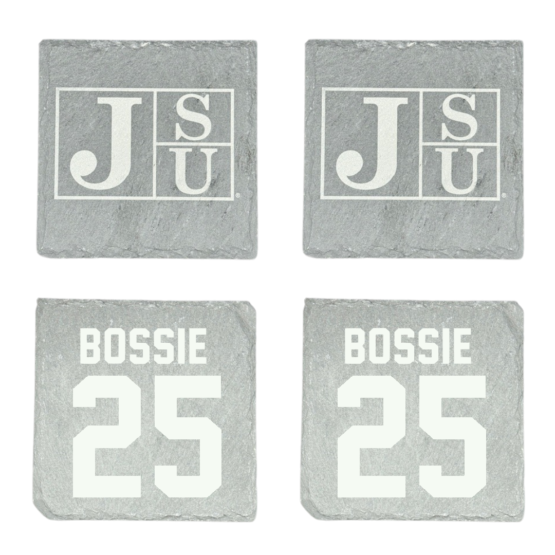 Jackson State University Football Stone Coaster (4 Pack)  - #25 Jaden Bossie