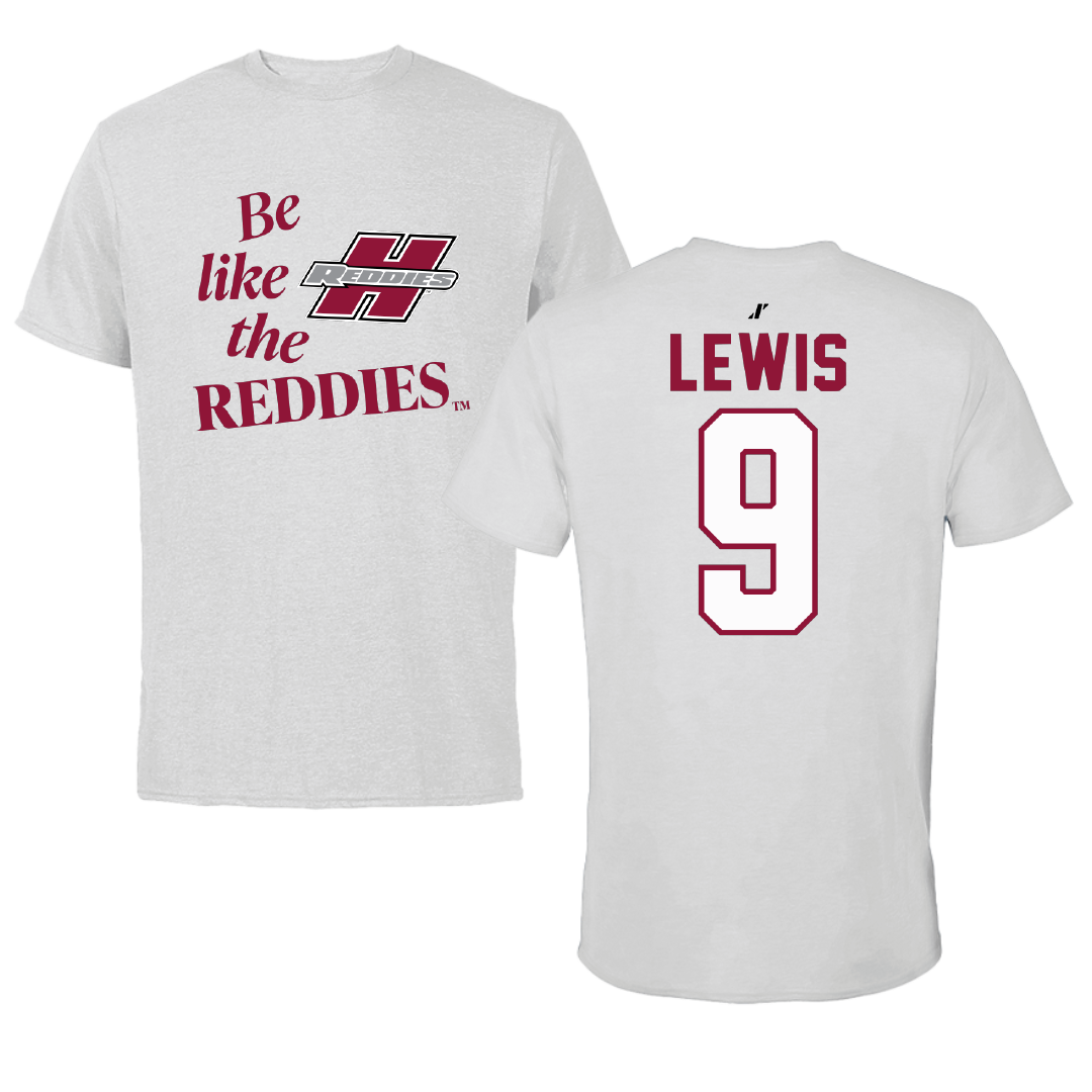 Henderson State University Football Light Gray Be Like Us Performance Tee - #9 Fred Lewis