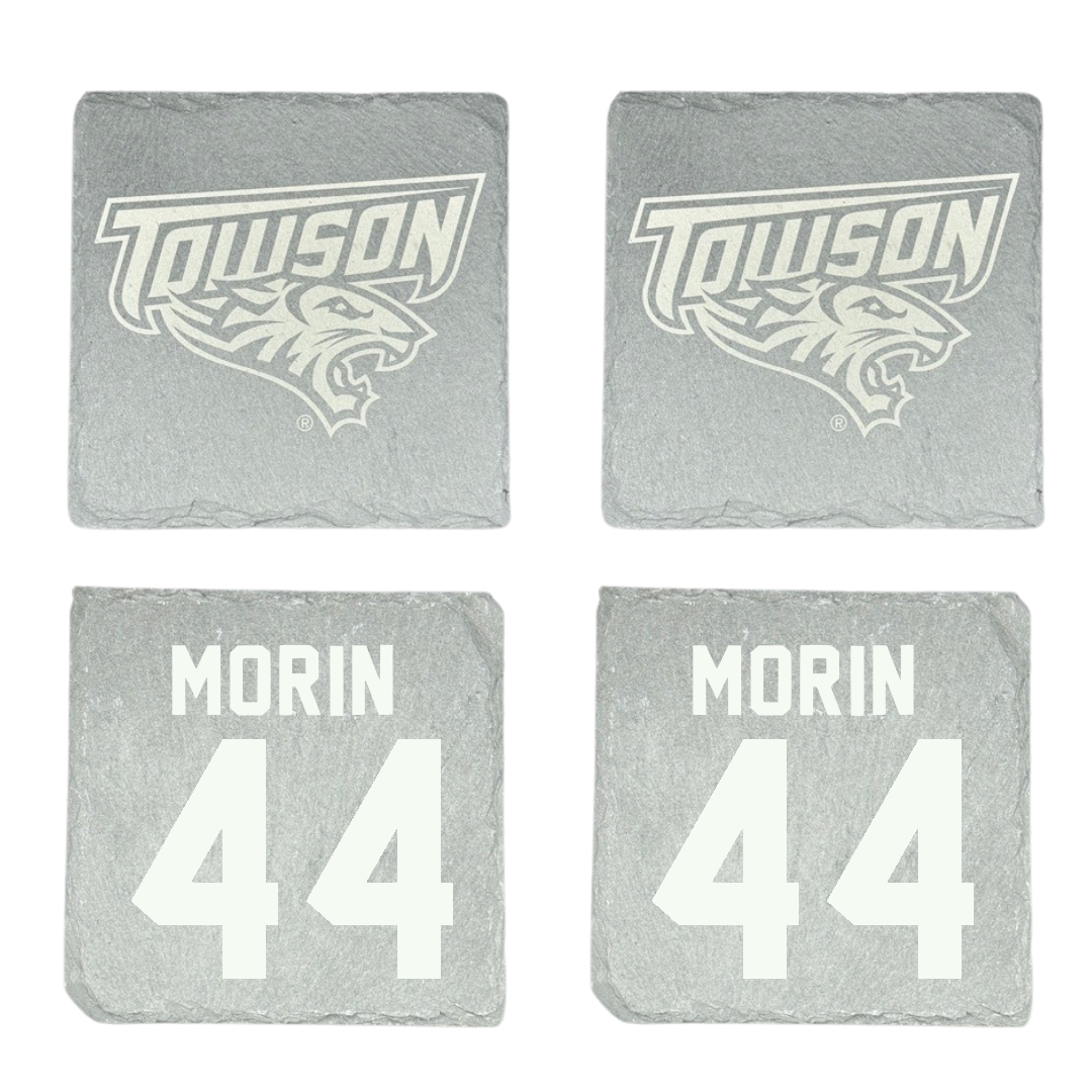 Towson University Lacrosse Stone Coaster (4 Pack)  - #44 Sam Morin