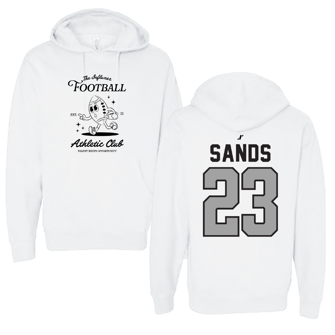 Football White Influxer Athletic Club Hoodie - #23 Gemari Sands