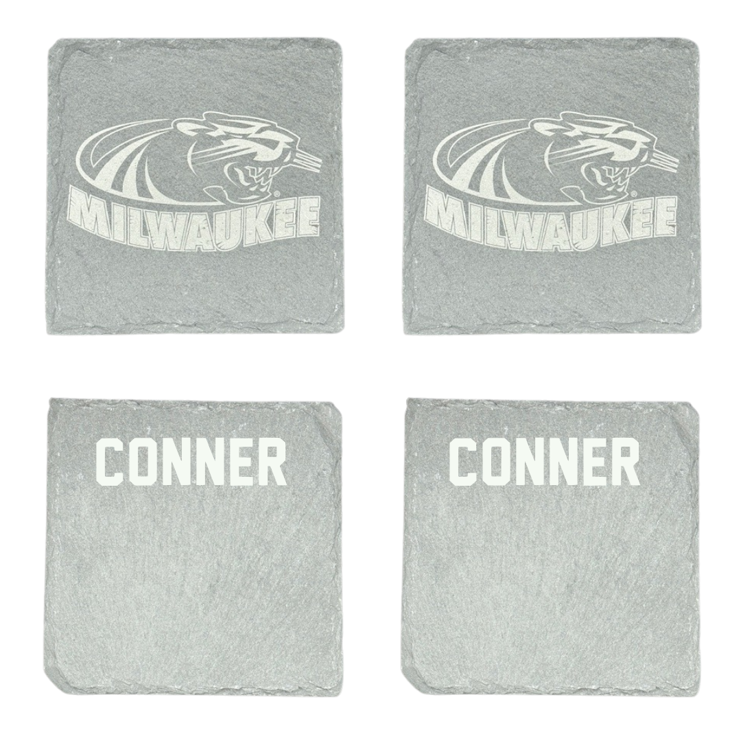 University of Wisconsin-Milwaukee TF and XC Stone Coaster (4 Pack)  - Claudia Conner