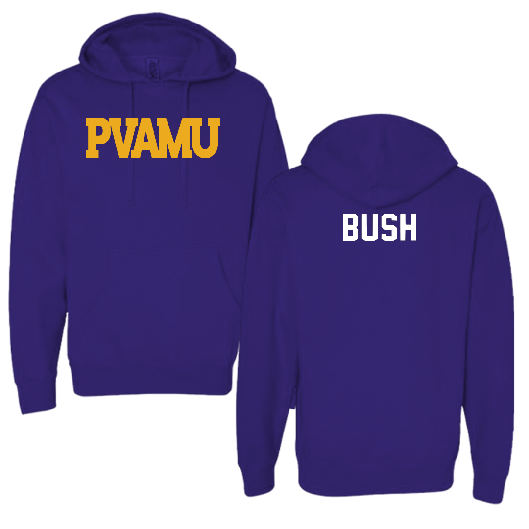 Prairie View A&M University Basketball Purple Hoodie - Braelon Bush