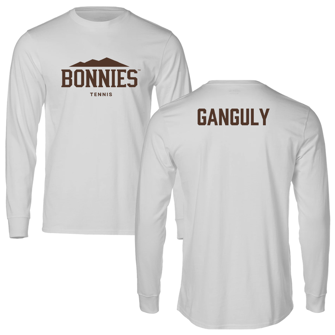 St. Bonaventure University Tennis Light Gray Performance Long Sleeve - Anargha Ganguly