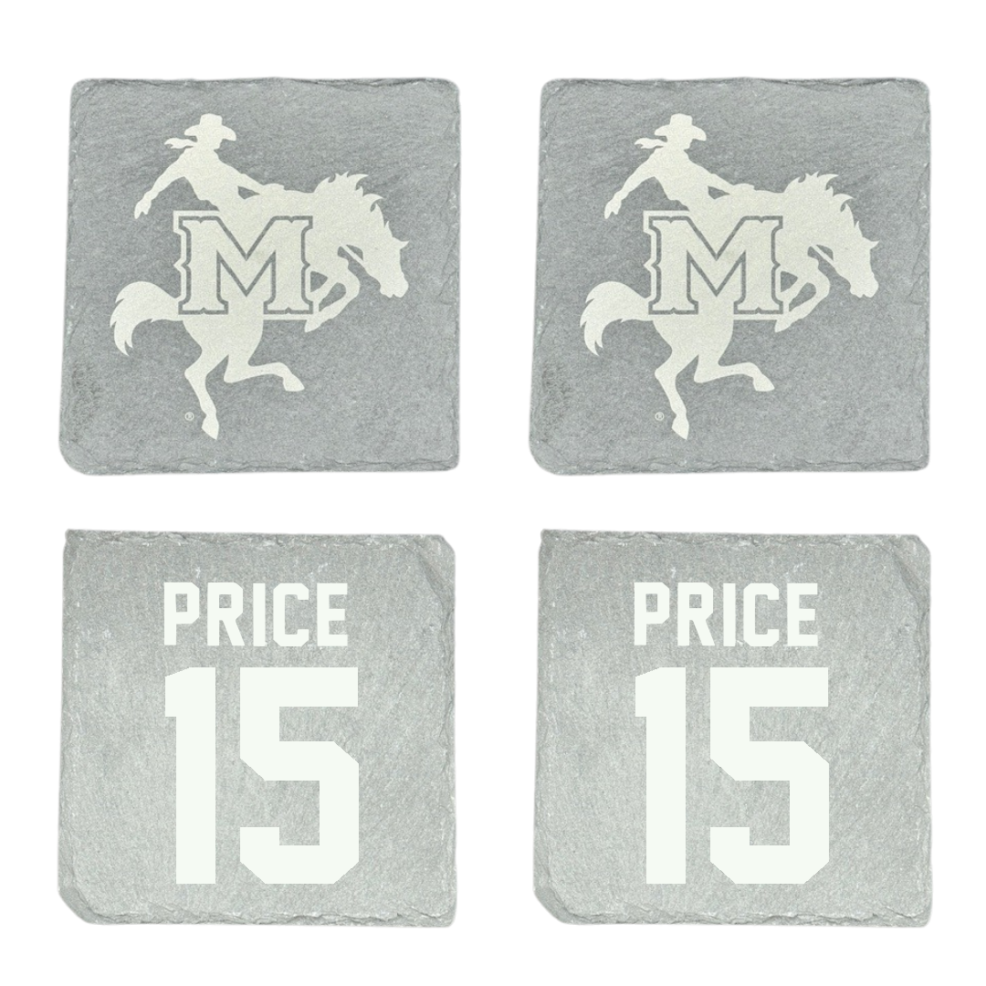 McNeese State University Football Stone Coaster (4 Pack)  - #15 Maurquel Price