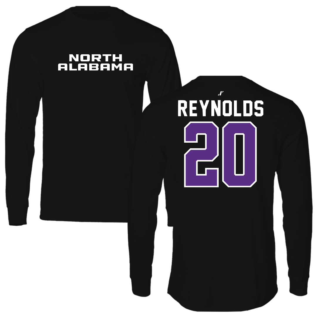 University of North Alabama Soccer Black Long Sleeve - #20 Maddie Reynolds